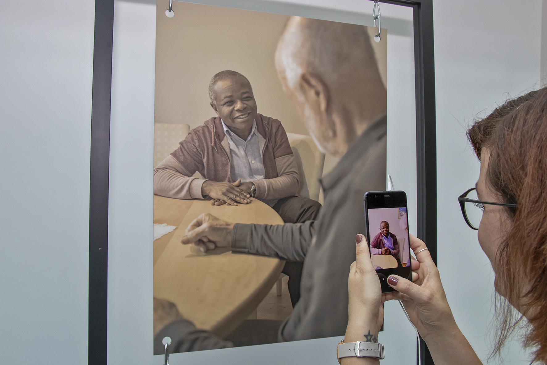 Interaktiv und vielfältig: Mit Hilfe der App „PottAr“ können die ausgestellten Bilder zum Leben erweckt werden.