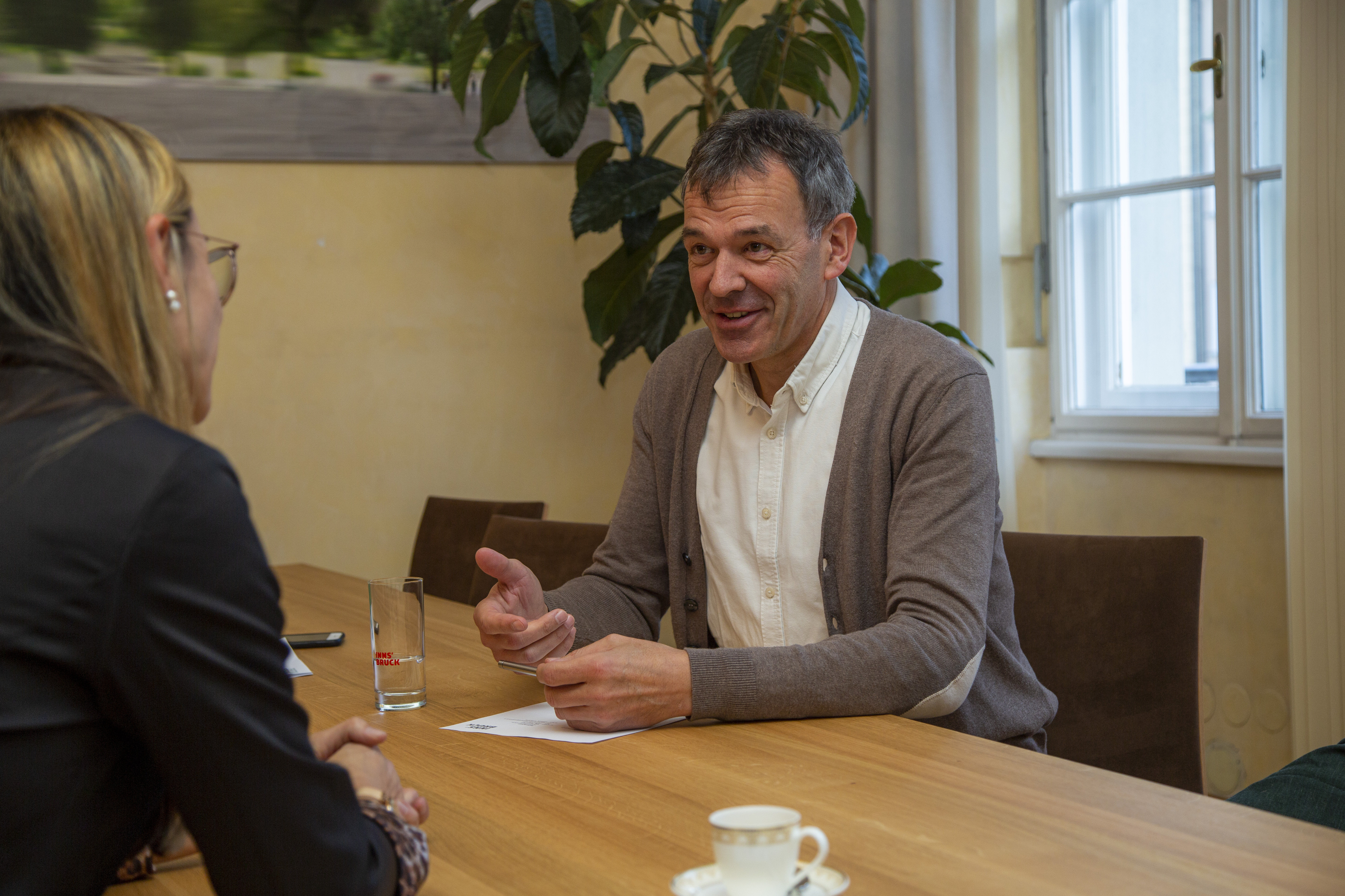 Mit Bürgermeister Georg Willi im Gespräch über seine Gedanken zur Zukunft der Landeshauptstadt