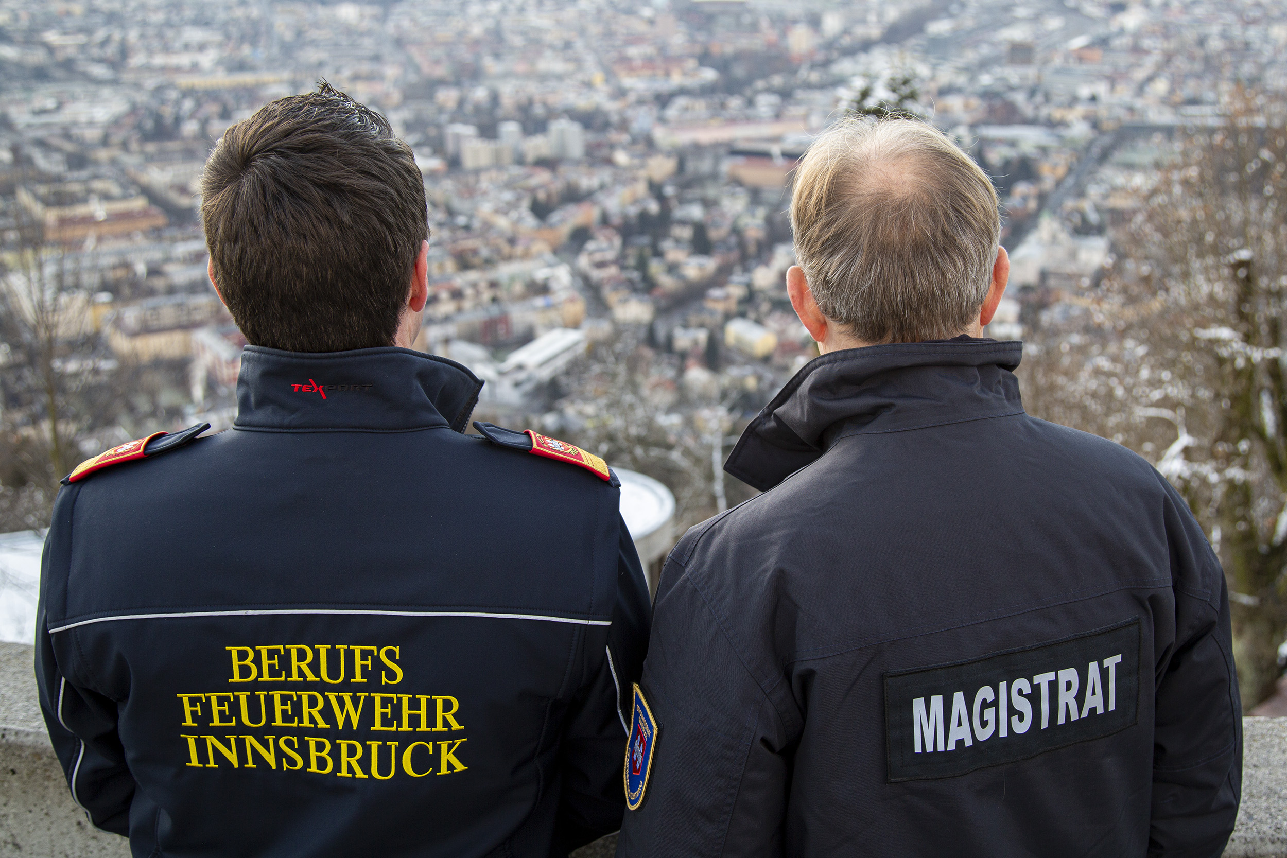 Viele helfende Hände sorgten für einen sicheren und sauberen Jahreswechsel in Innsbruck.