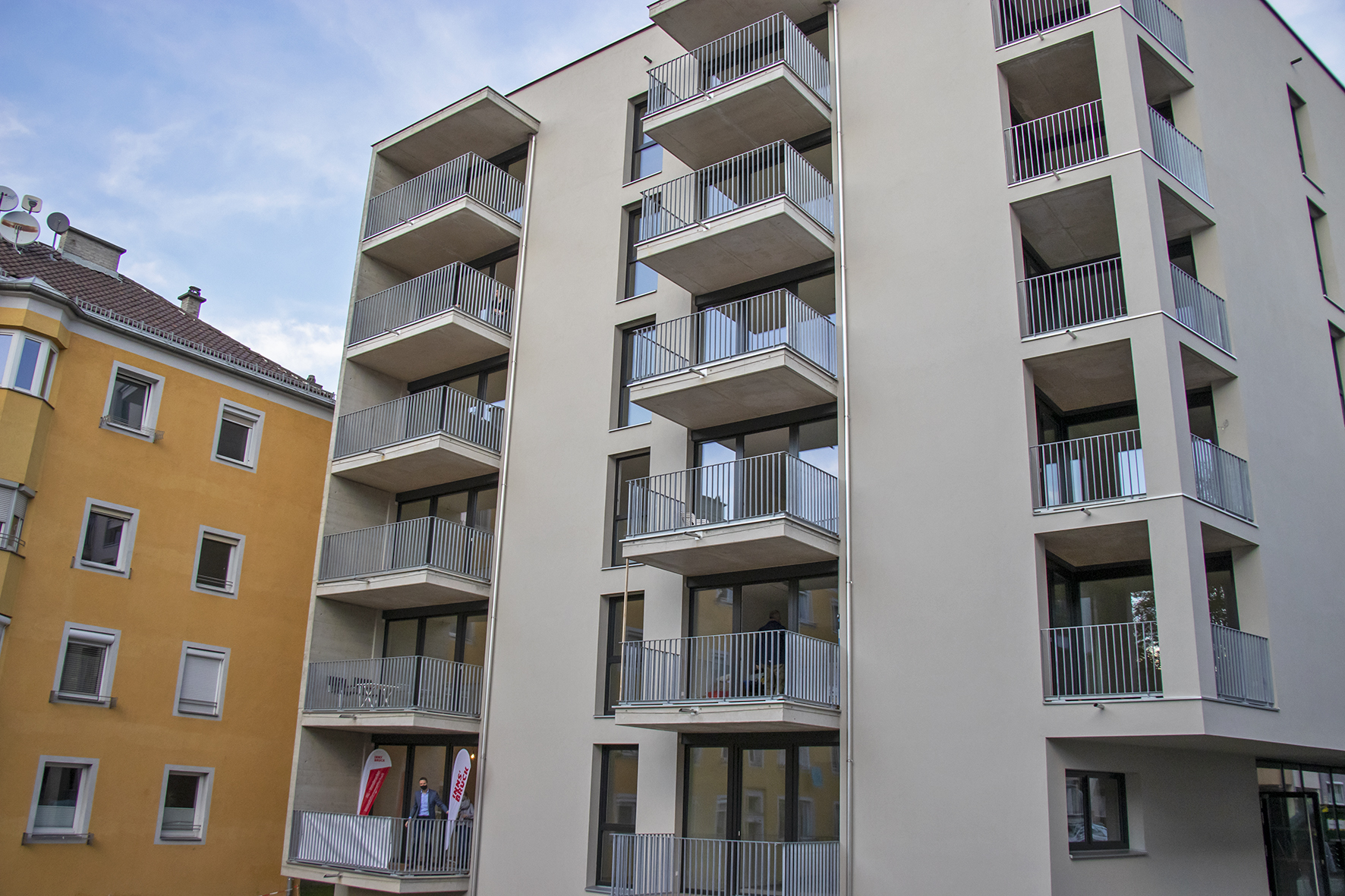 Die IIG errichtete in der ersten Bauphase 29 neue Wohnungen.