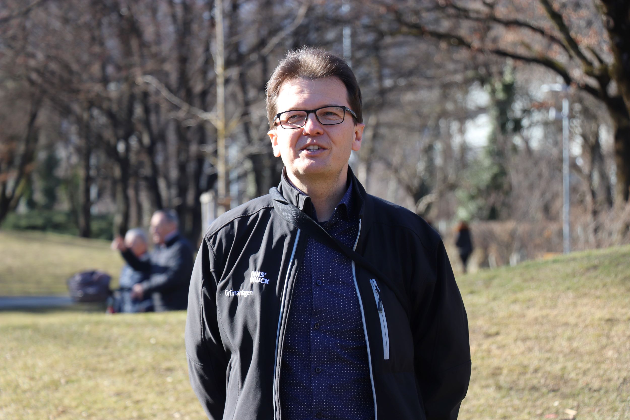 Markus Pinter leitet das Referat Planung und Bau, das sich mit der Gestaltung neuer Grünanlagen beschäftigt.