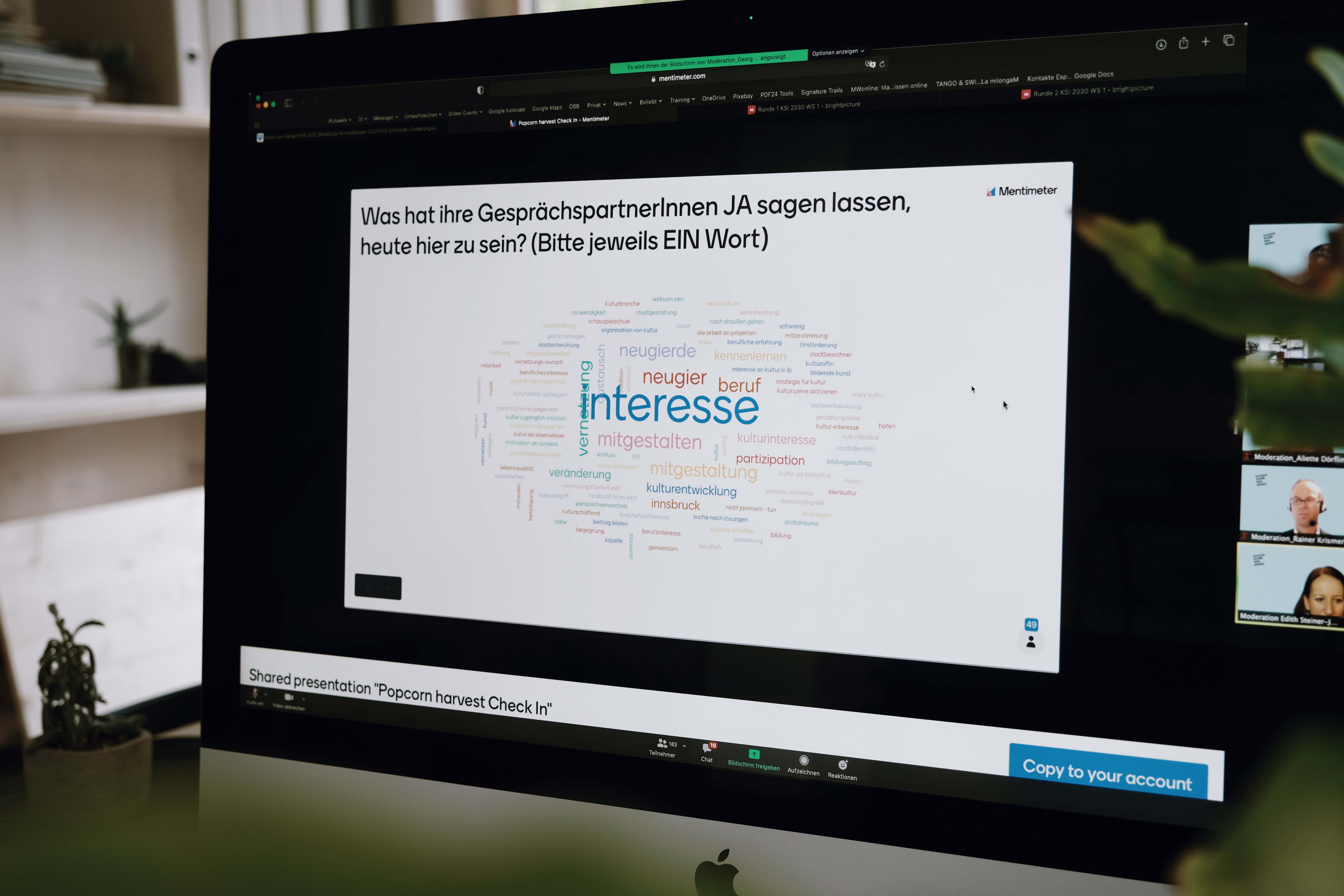 Insgesamt über 300 Personen beteiligten sich bisher ideenreich und konstruktiv an den Frühjahrs-Workshops zur „Kulturstrategie 2030“. Bis 8. Juni ist die Anmeldung zum Themen-Workshop „Bildung und Gesellschaft“ möglich.