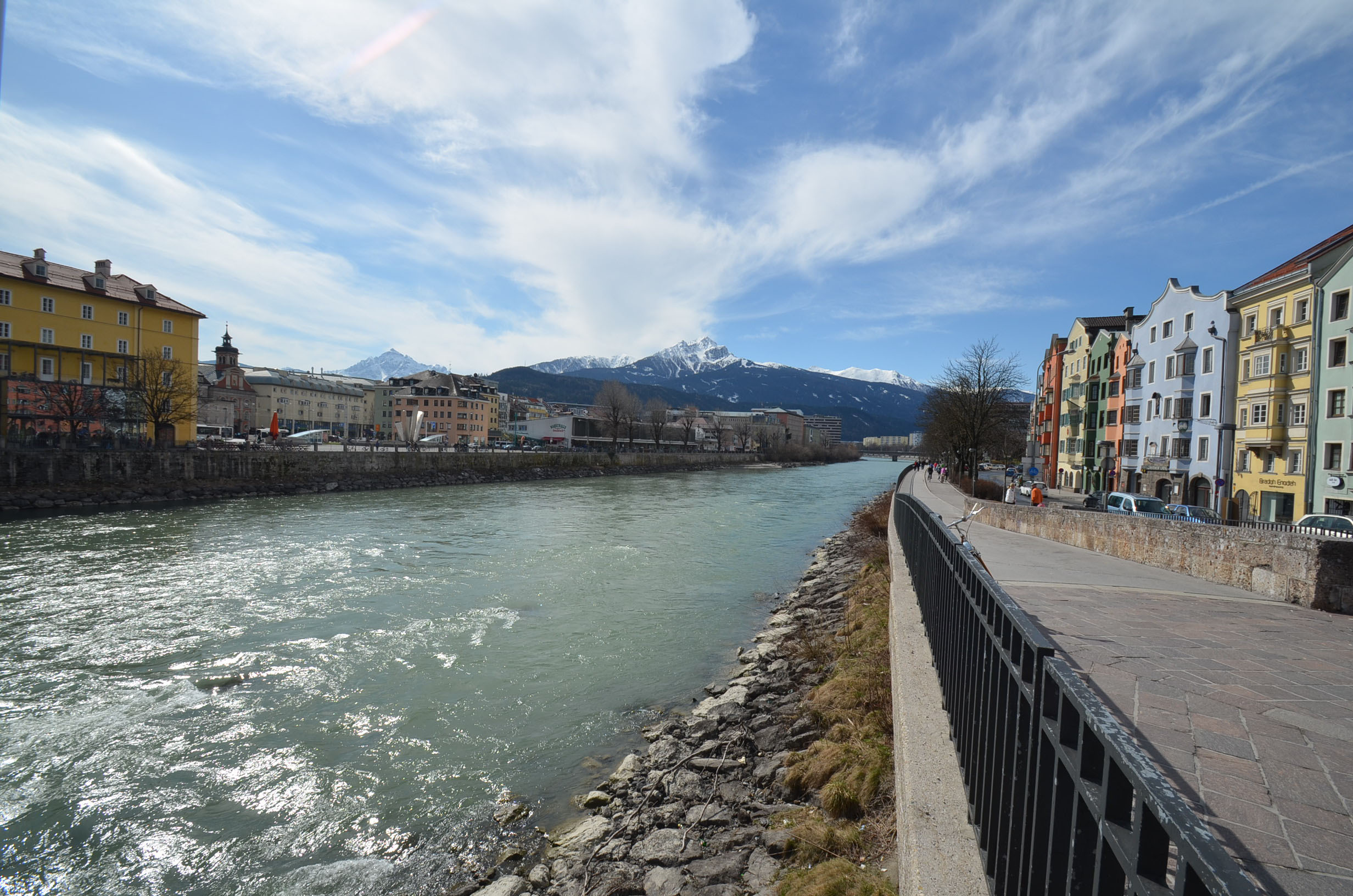 Der Inn – zweitwasserreichster Fluss Österreichs und namensgebende Lebensader der Stadt – trägt maßgeblich zur Wasserversorgung Mitteleuropas bei.