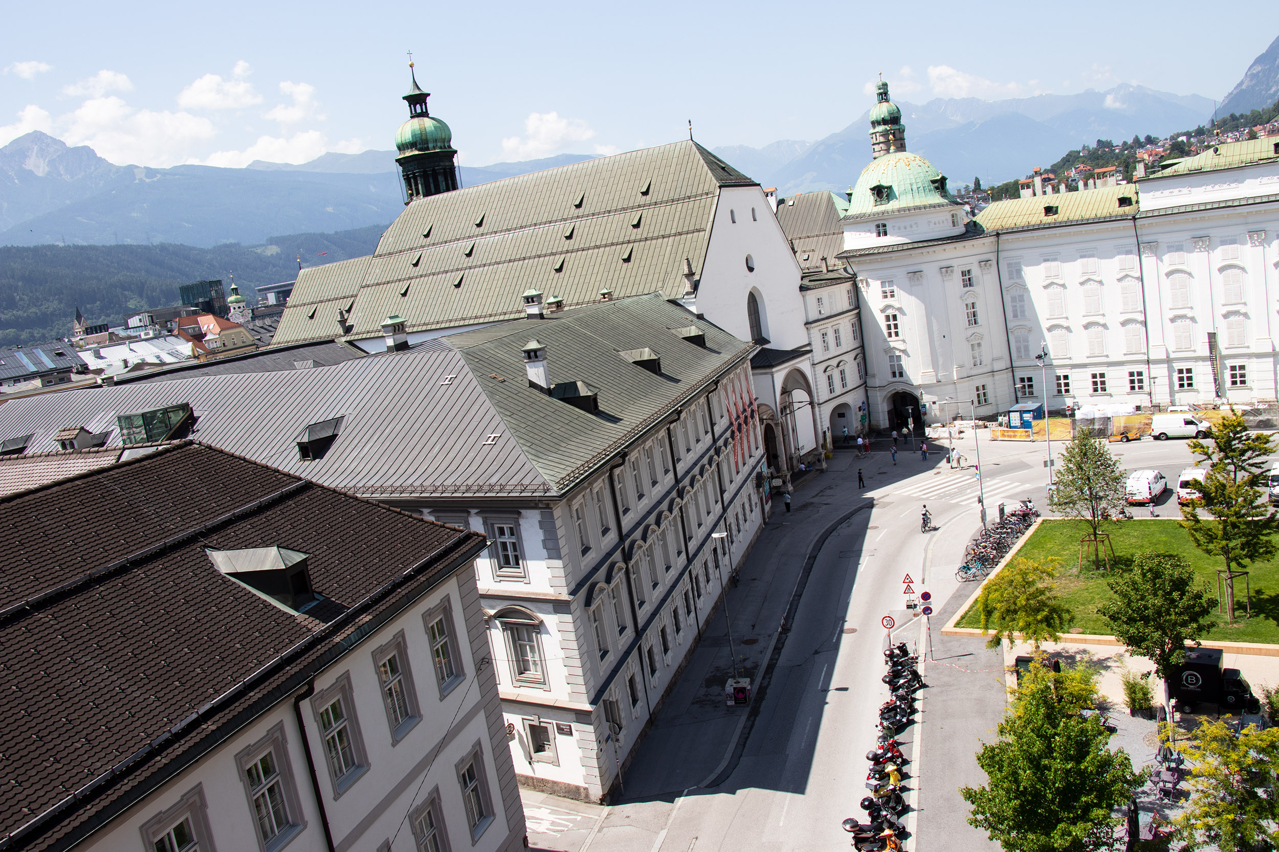 Das Kulturquartier entsteht am nord-westseitigen Eingang in die Altstadt.