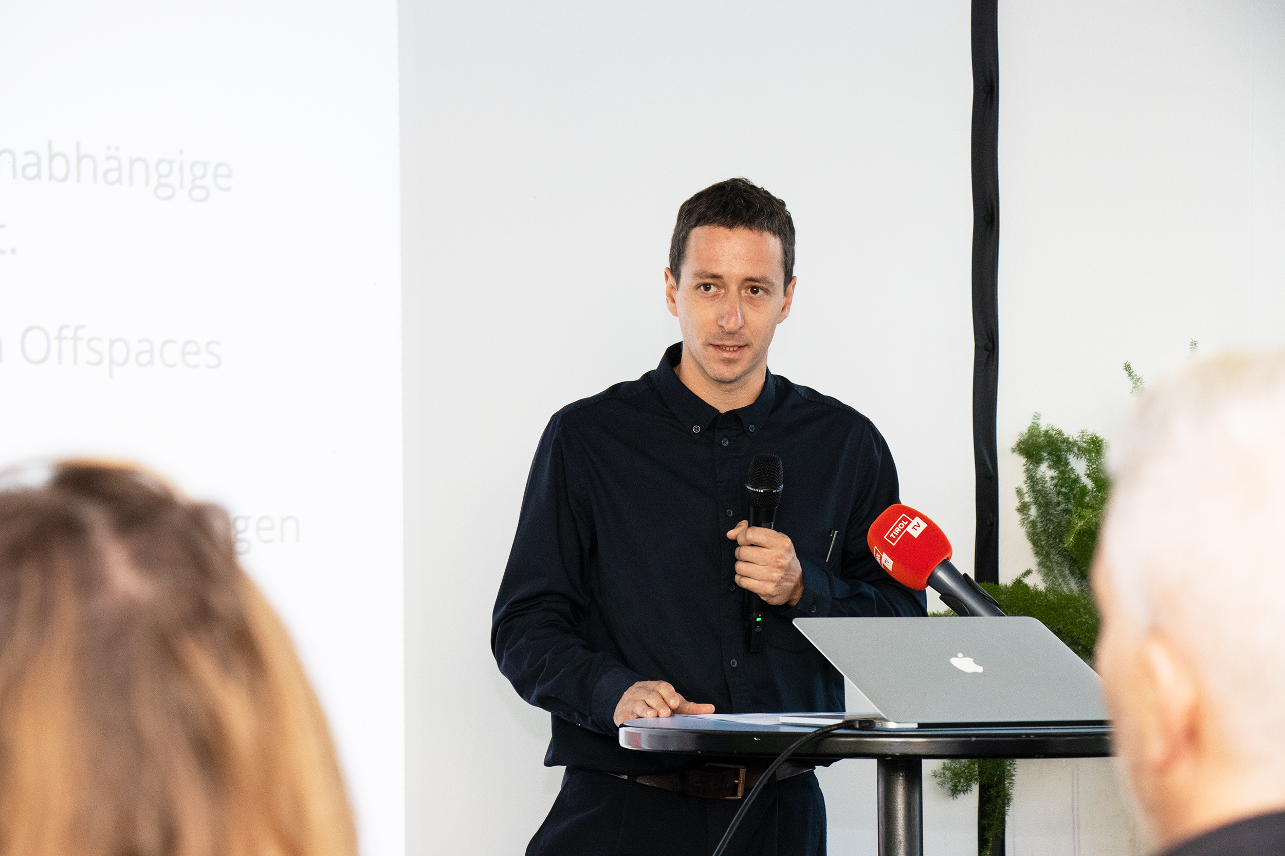 Severin Sonnewend vom Kulturverein "Reich für die Insel".