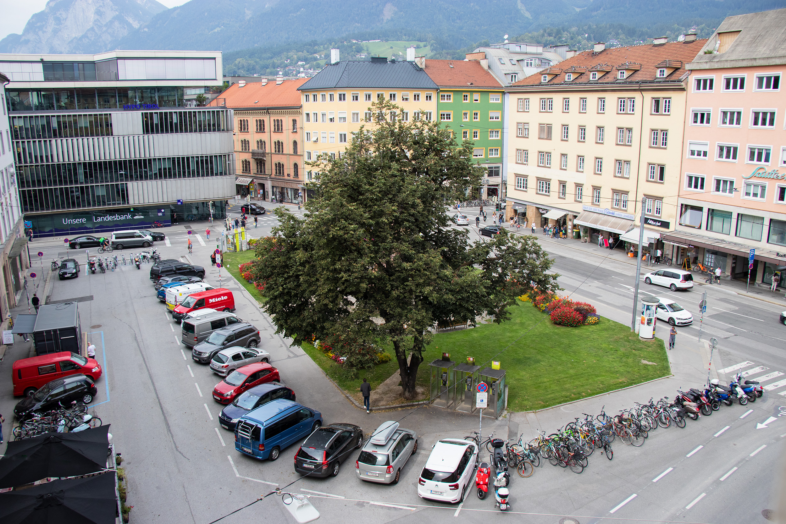 Der Bozner Platz wird neu gestaltet.