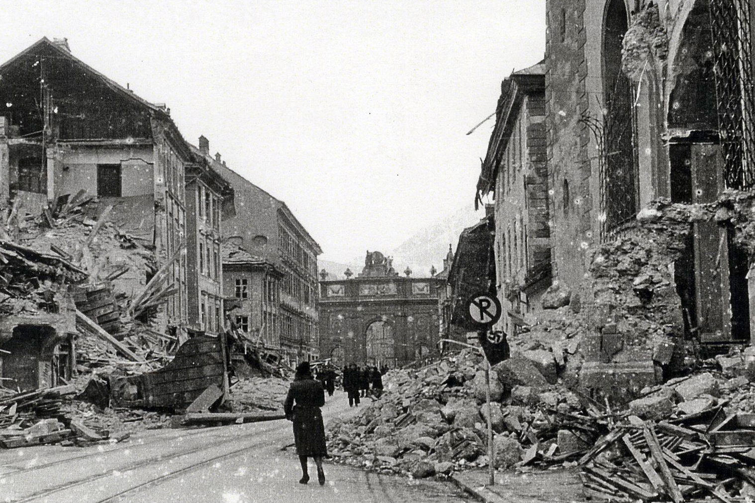 Die Innenstadt sowie die angrenzenden Stadtteile und das Gebiet um den Hauptbahnhof bekamen besonders viele Bombentreffer ab.