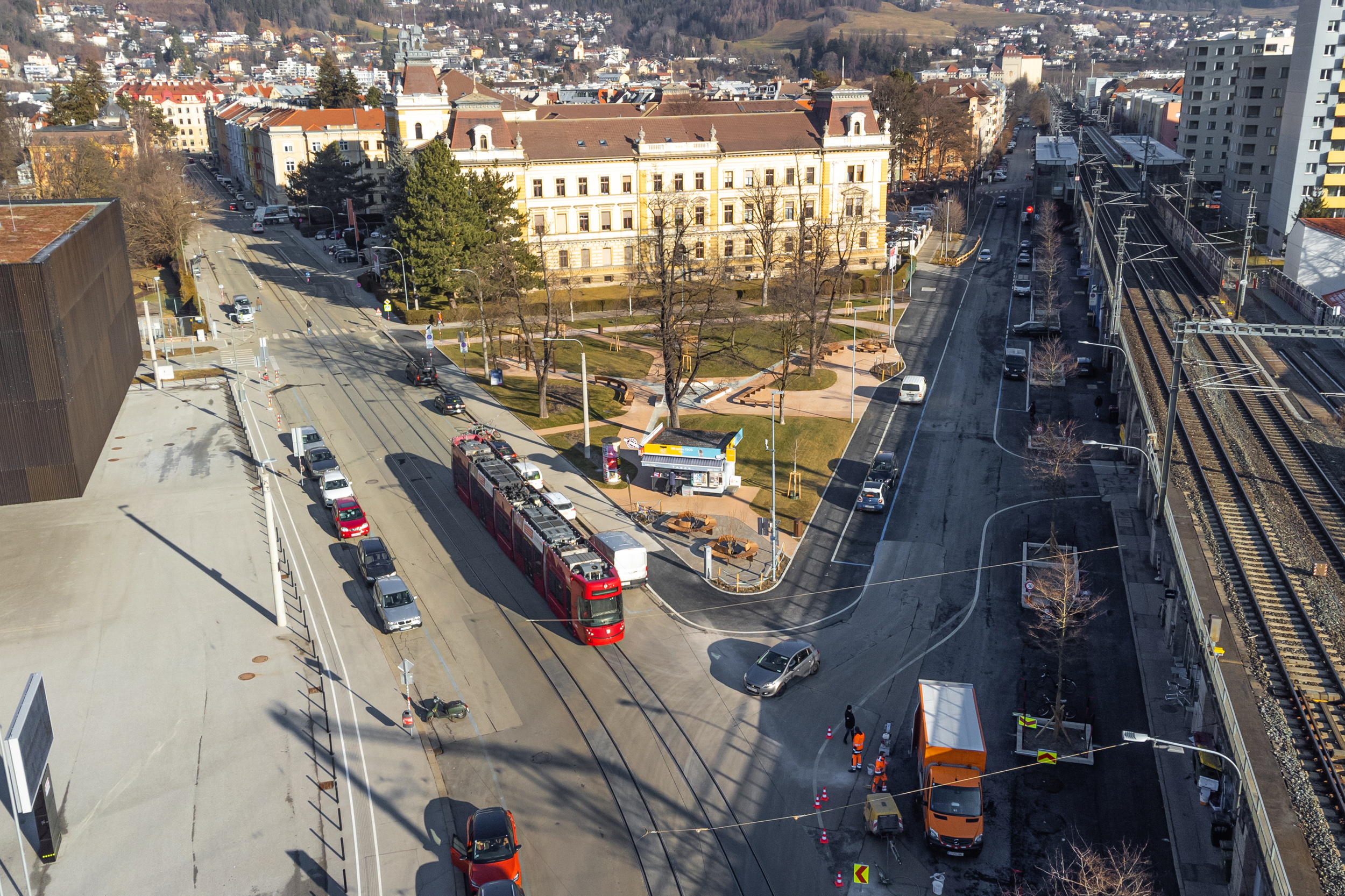 Eine tragfähige Verkehrslösung beim Messepark wird gesucht
