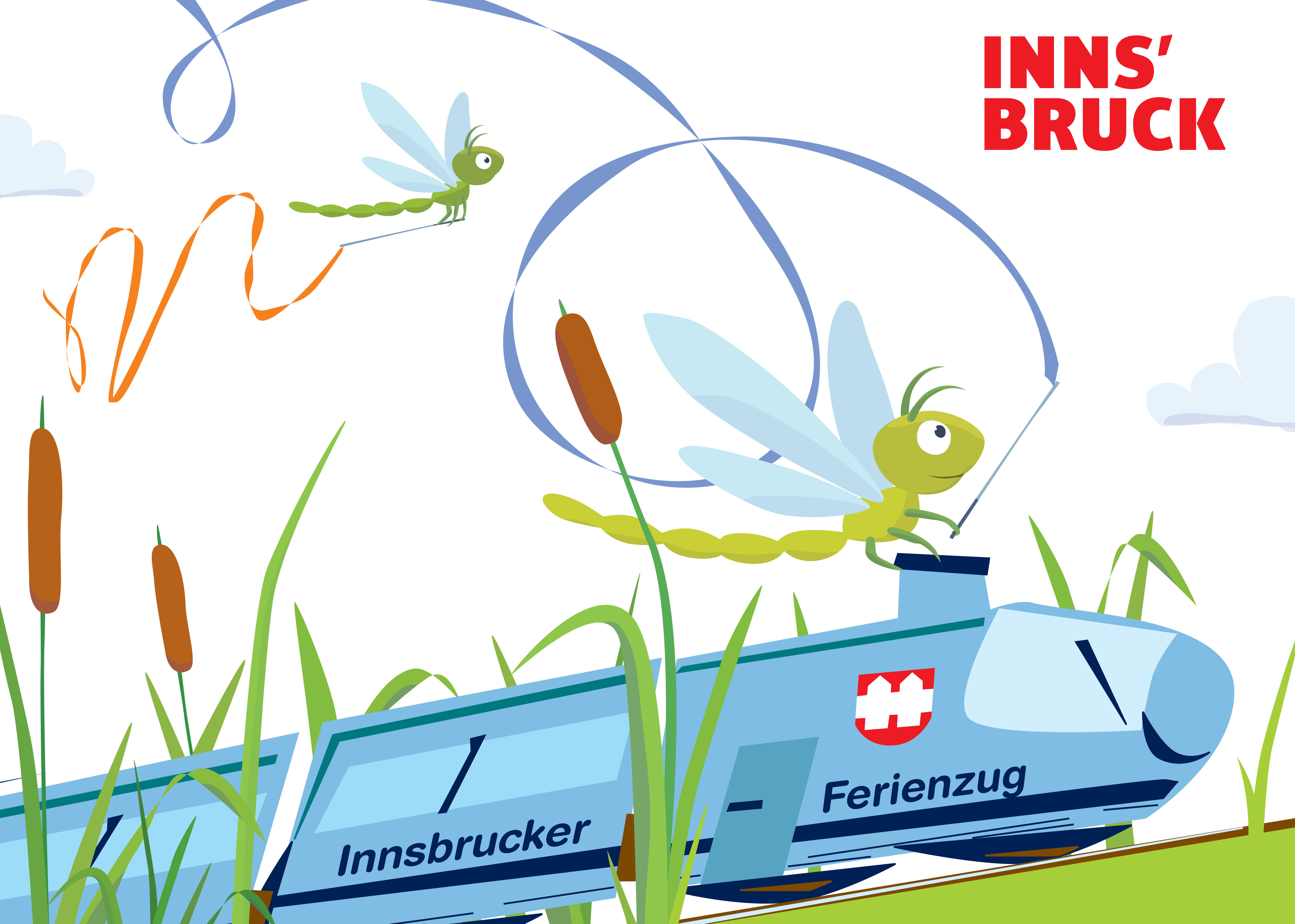 Spiel und Spaß im Sommer: Ab Montag, 27. Juni, kann man sich auf www.junges-innsbruck.at für das Programm des Sommerferienzuges anmelden.