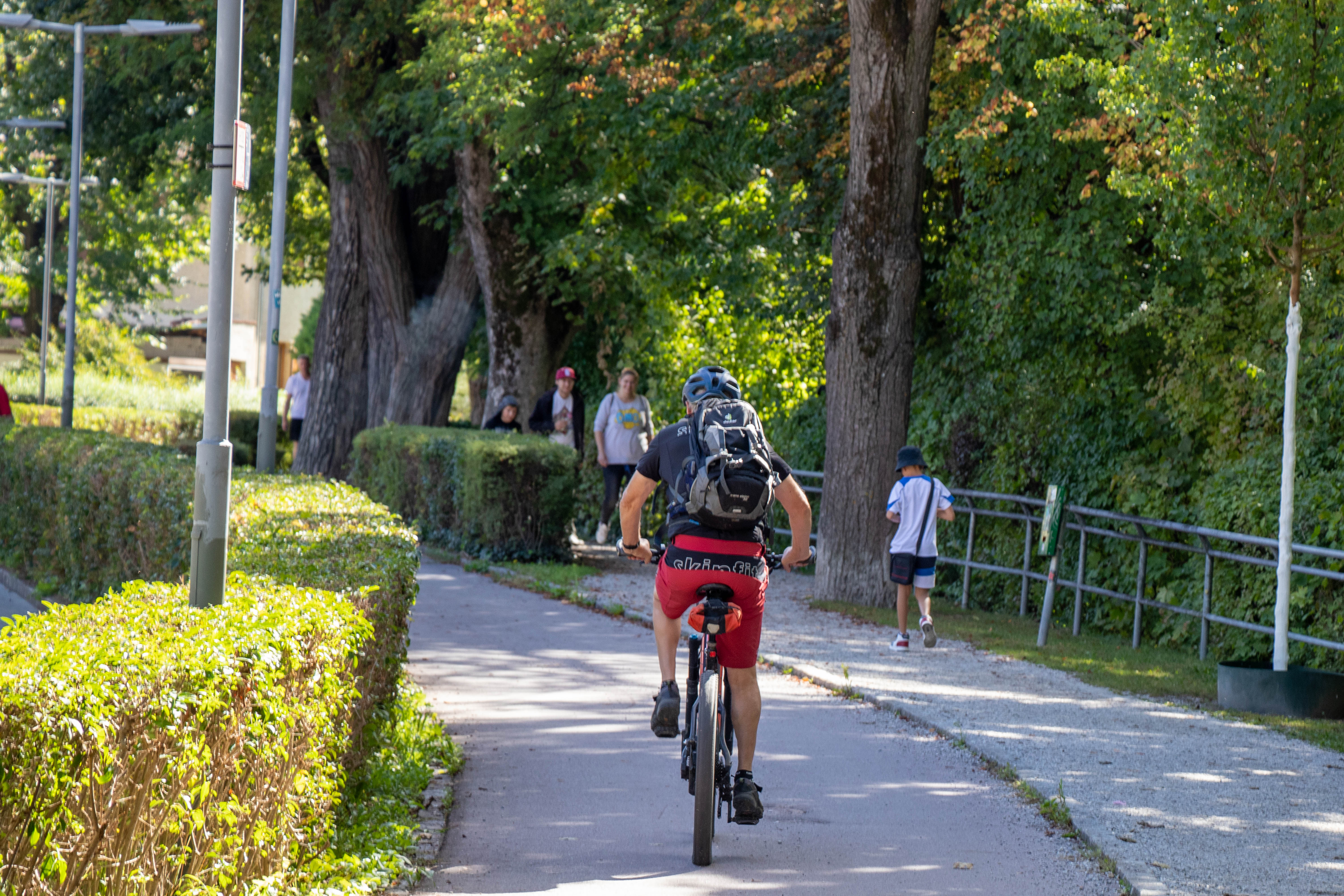 Entlang des Sillradweges kommt es aufgrund einer Feuerwehrübung zu einer kurzzeitigen Sperre.