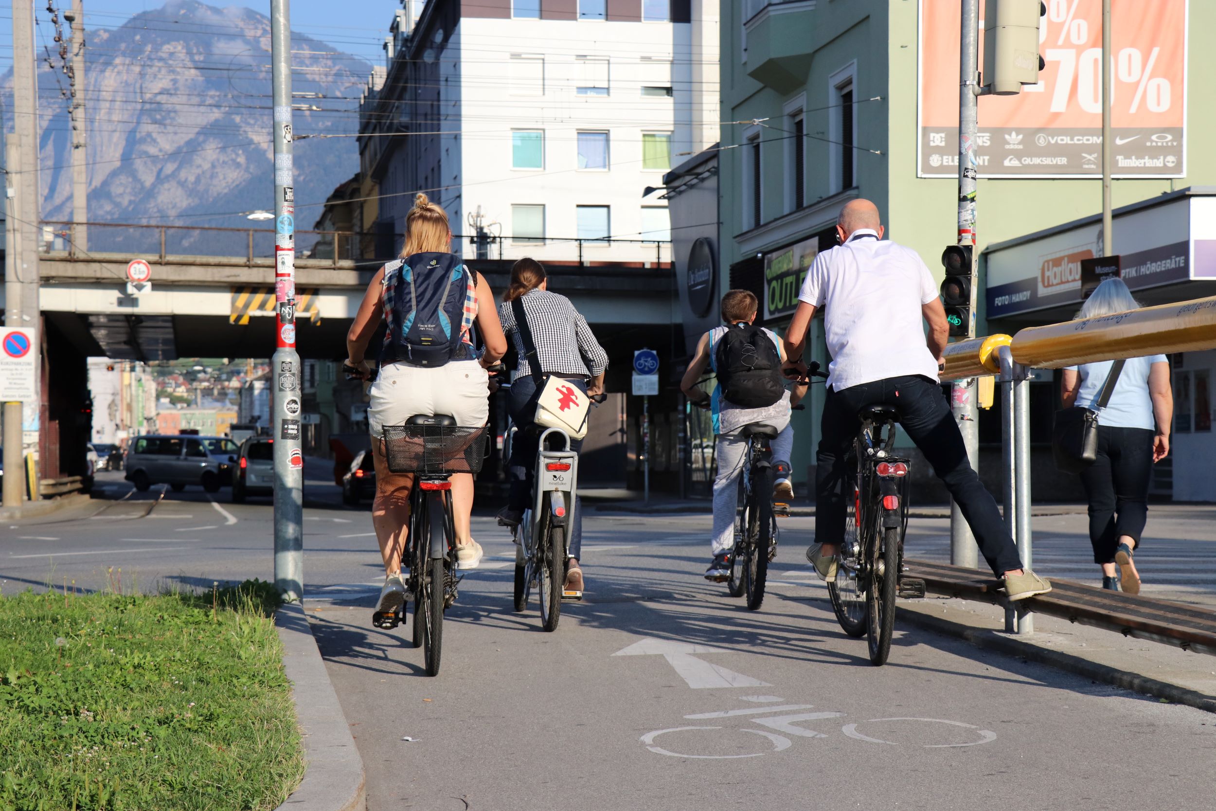 Das Radfahren in Innsbruck soll durch Änderungen der Straßenverkehrsordnung noch attraktiver werden.