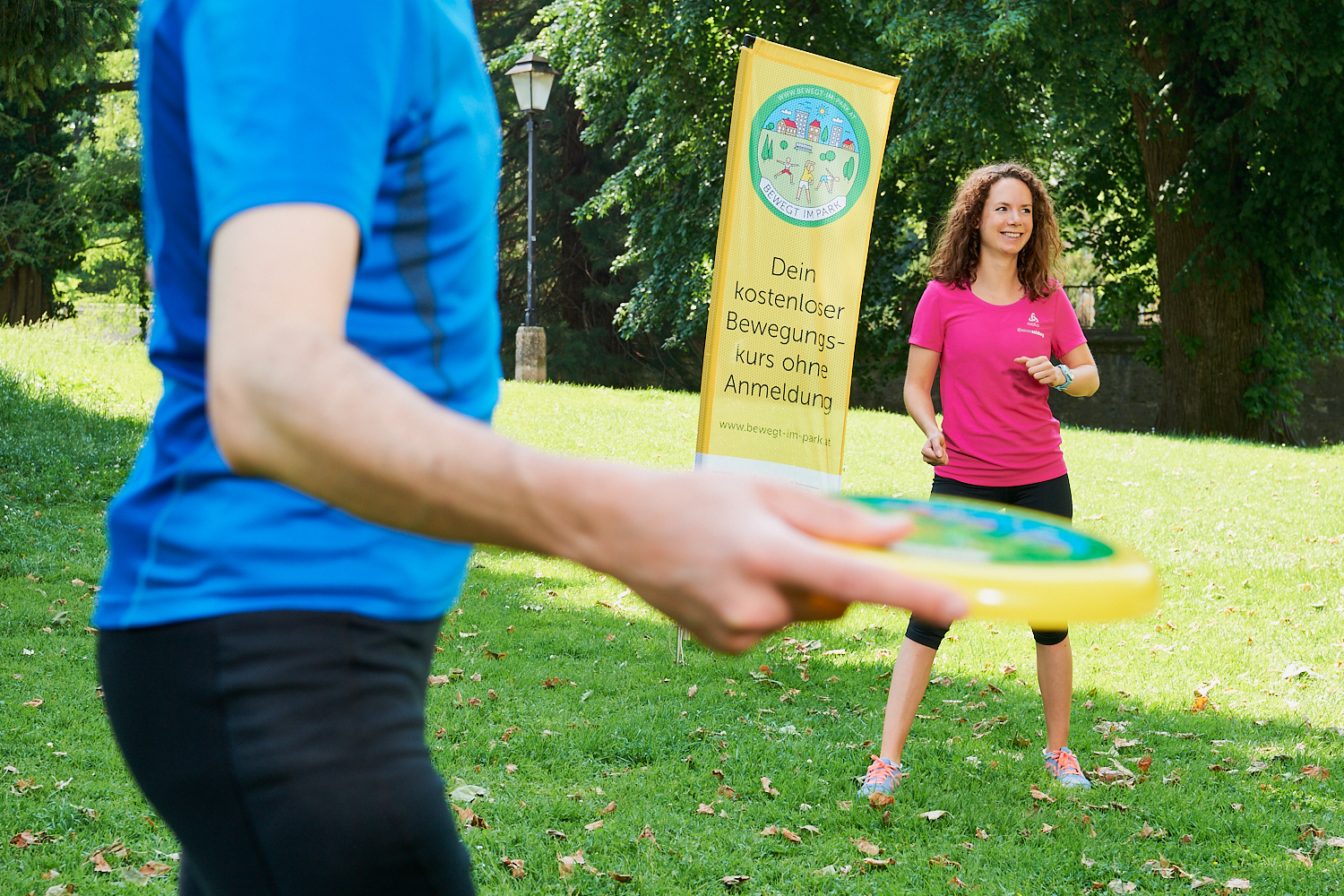 Vergangenen Sommer wurden bei ‚Bewegt im Park‘ wieder 21 kostenlose Sportkurse angeboten.