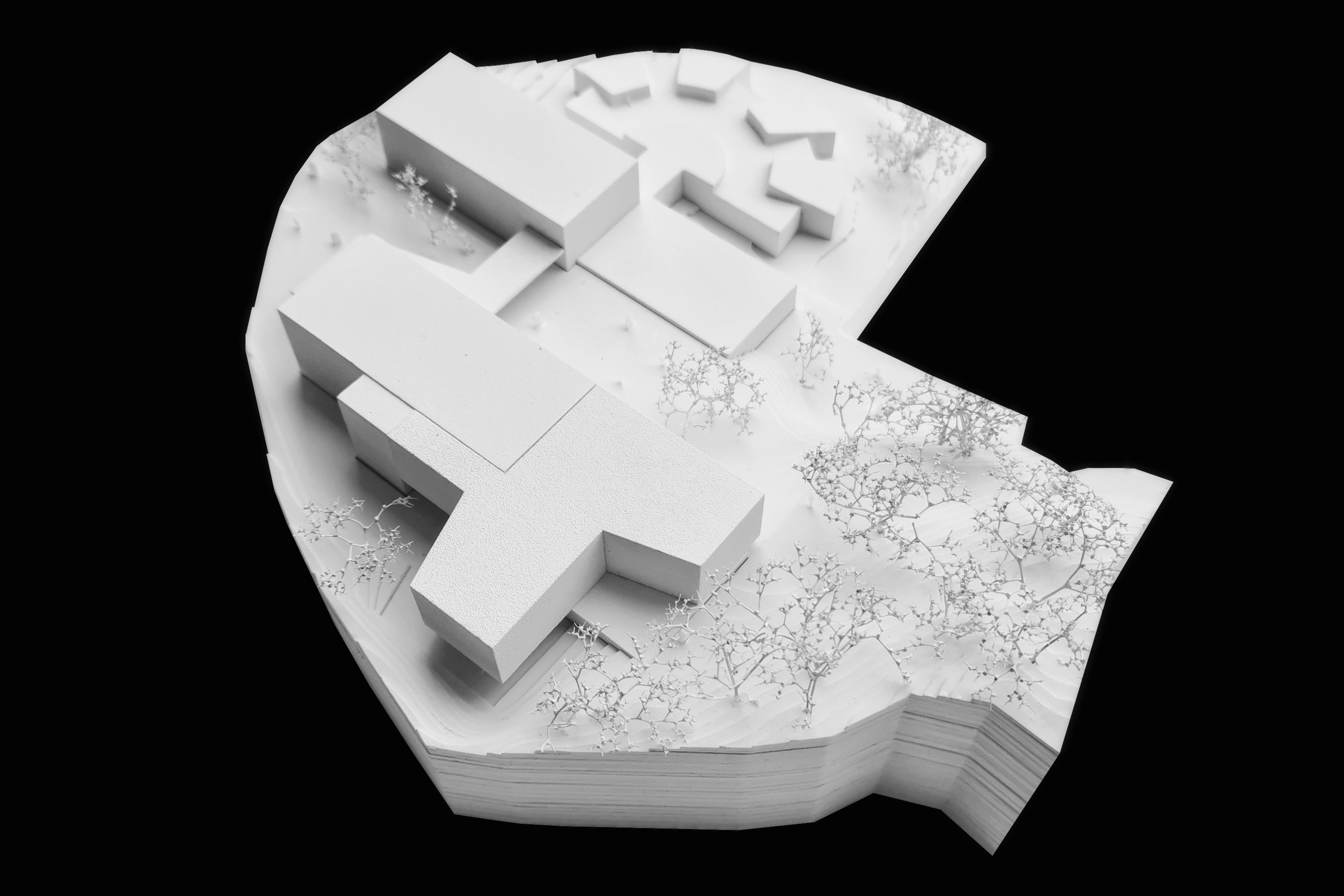 Der Entwurf des Innsbrucker Architekturbüros Mario Gasser Architecture. (Modell)