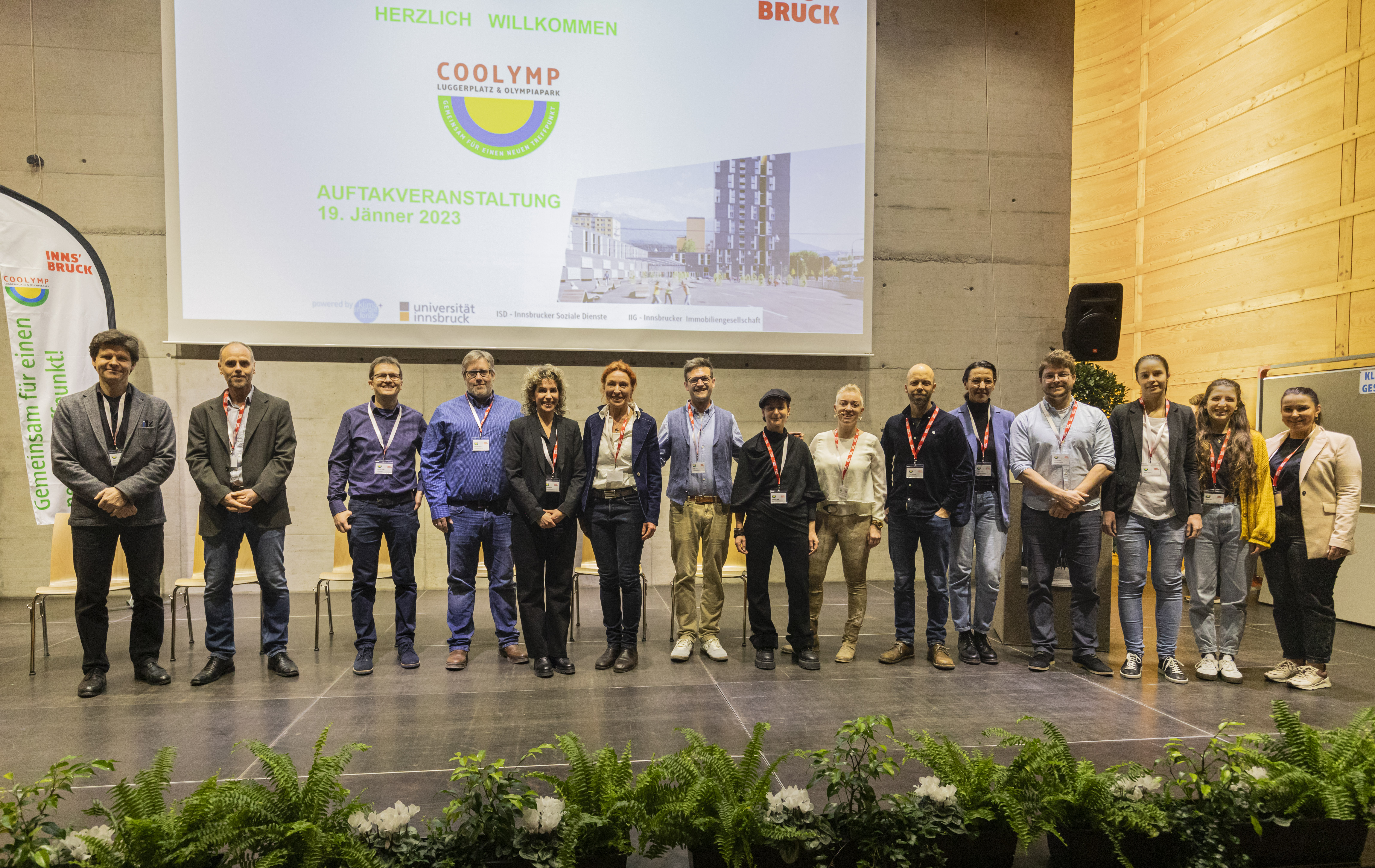 Das Team hinter dem Projekt COOLYMP.