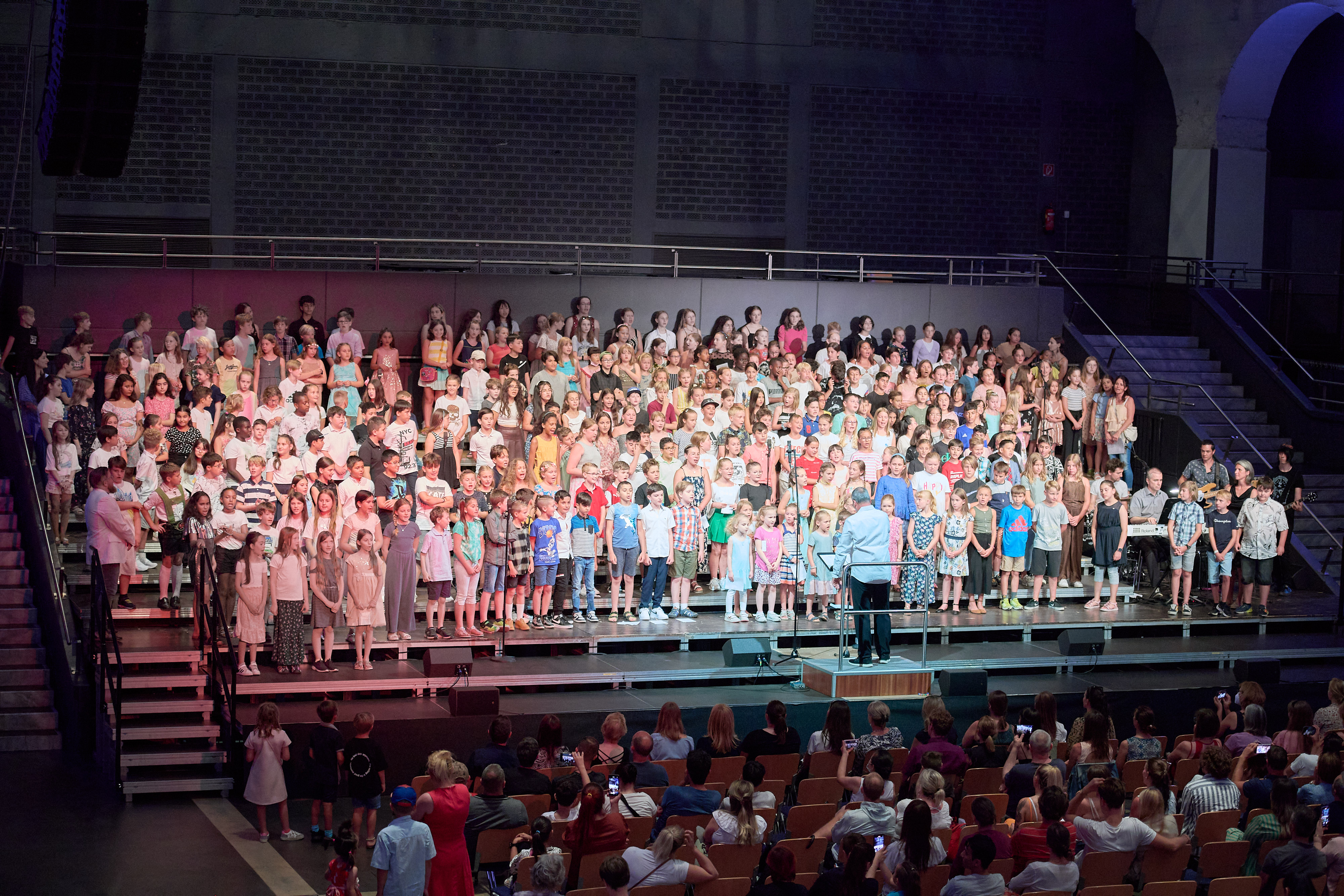 Das Singschulkonzert begeistert das Publikum am 22. Juni im Haus der Musik.