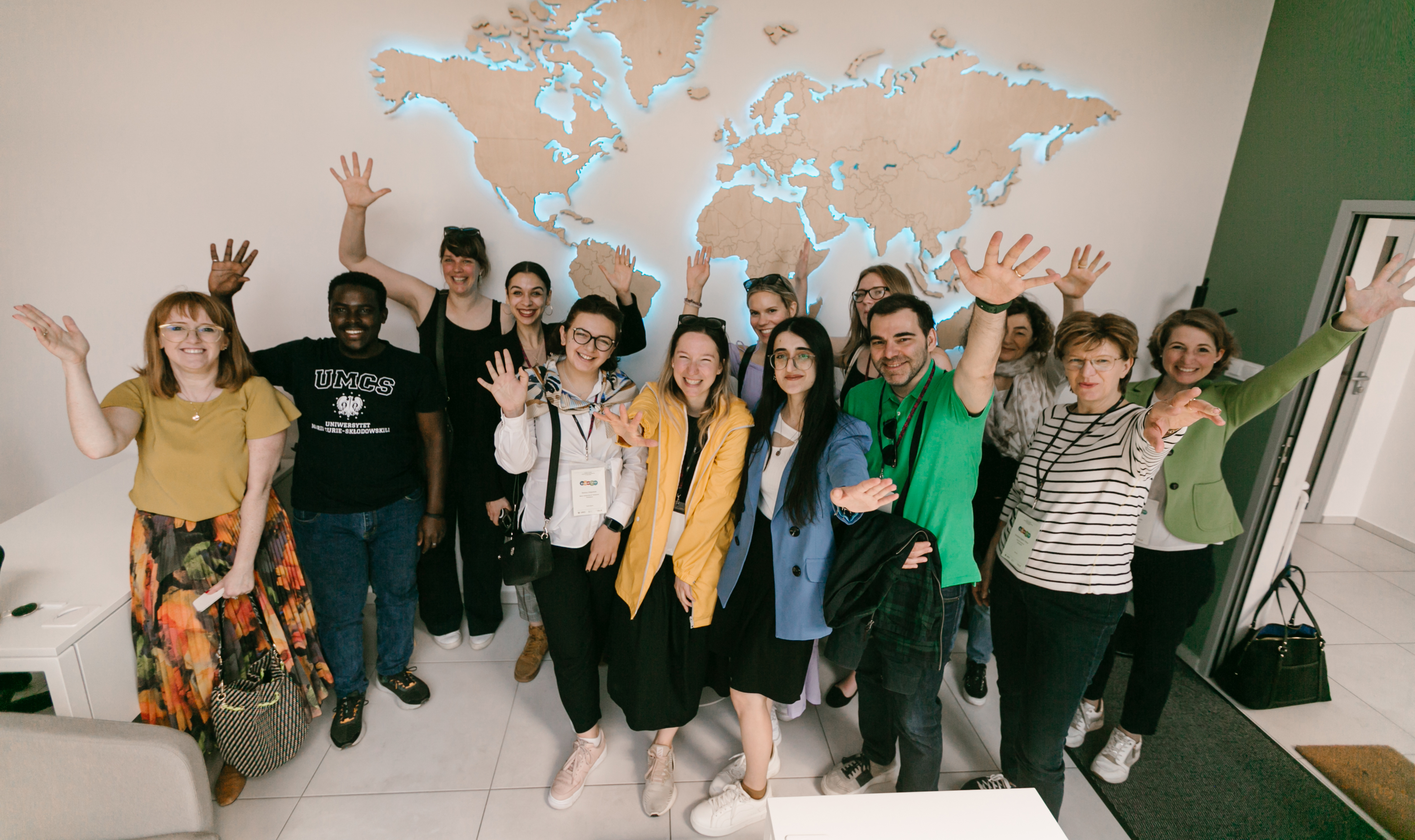 In Lublin verstärkten die Innsbrucker Stadträtin Christine Oppitz-Plörer (2.v.r.) und EUniverCities-Koordinatorin Cornelia Kössler (r.) mit KollegInnen aus ganz Europa die Zusammenarbeit zwischen Städten und Universitäten.
