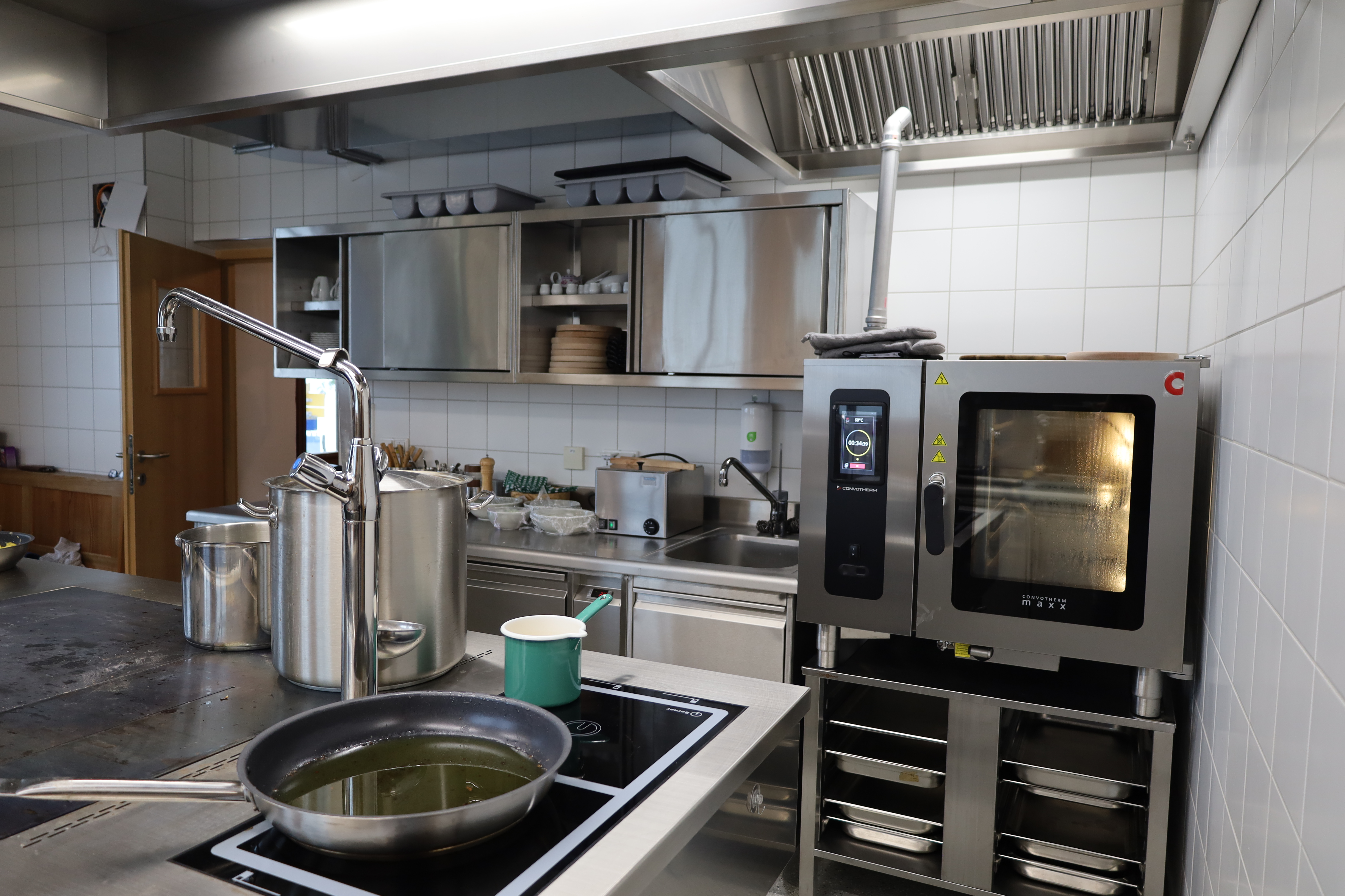 Nicht nur die Küche wurde technisch, lebensmittel- und gewerberechtlich auf den neuesten Stand gebracht.