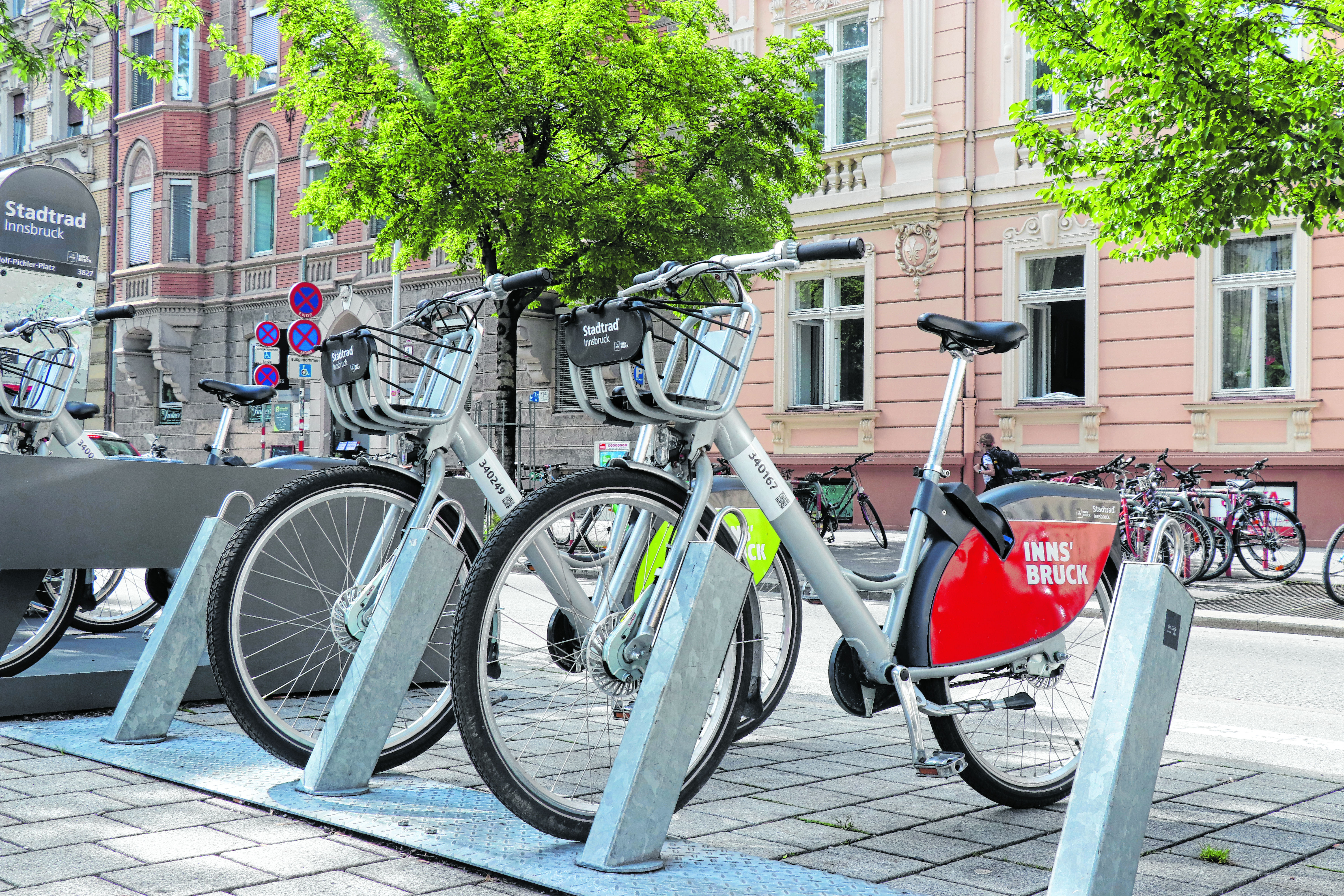 Das IVB-Stadtrad ist als klimafreundliches Fortbewegungsmittel am 22. September anlässlich der Europäischen Mobilitätswoche pro Fahrt 60 Minuten kostenlos verfügbar.