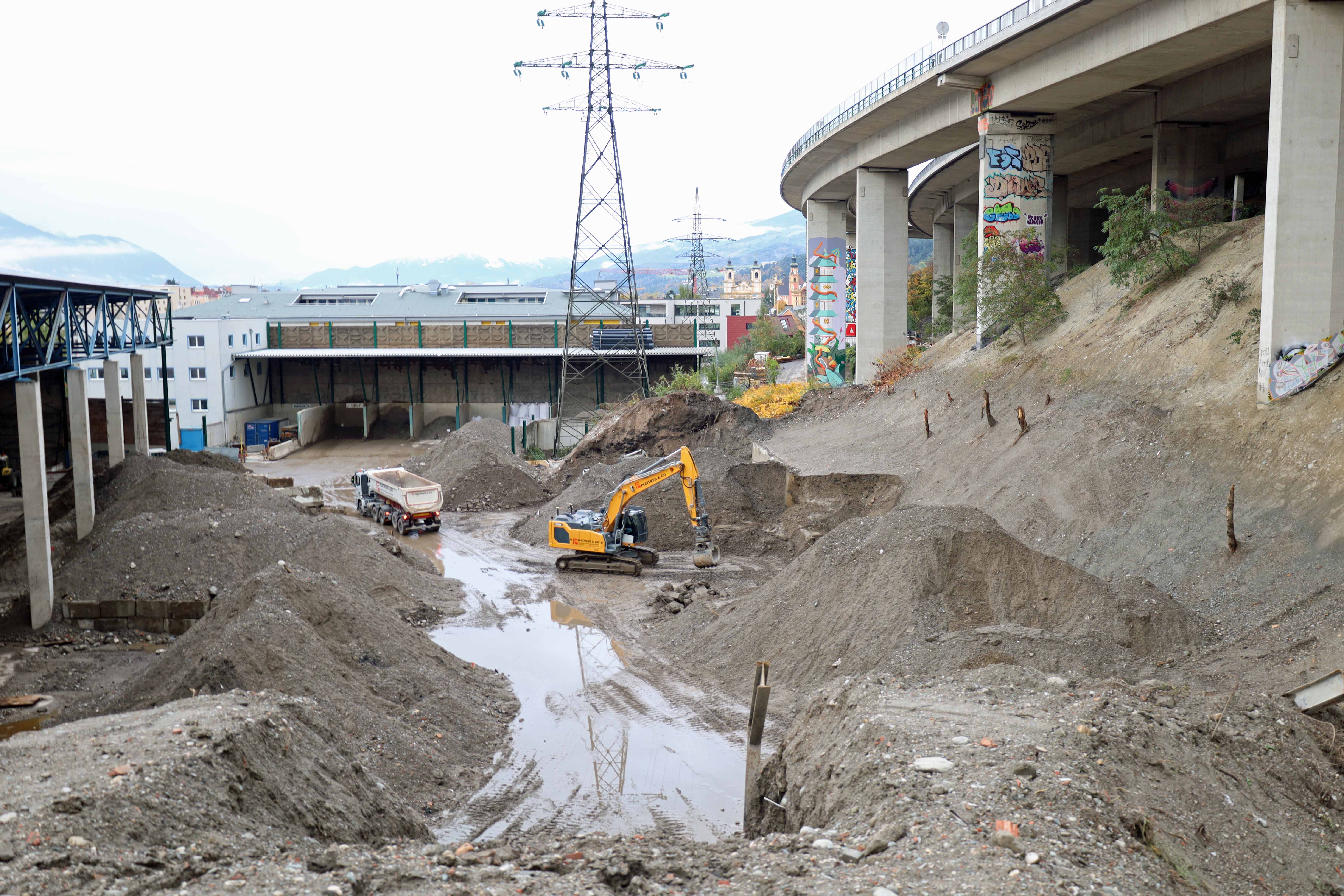 Das gesamte Areal der Deponie.