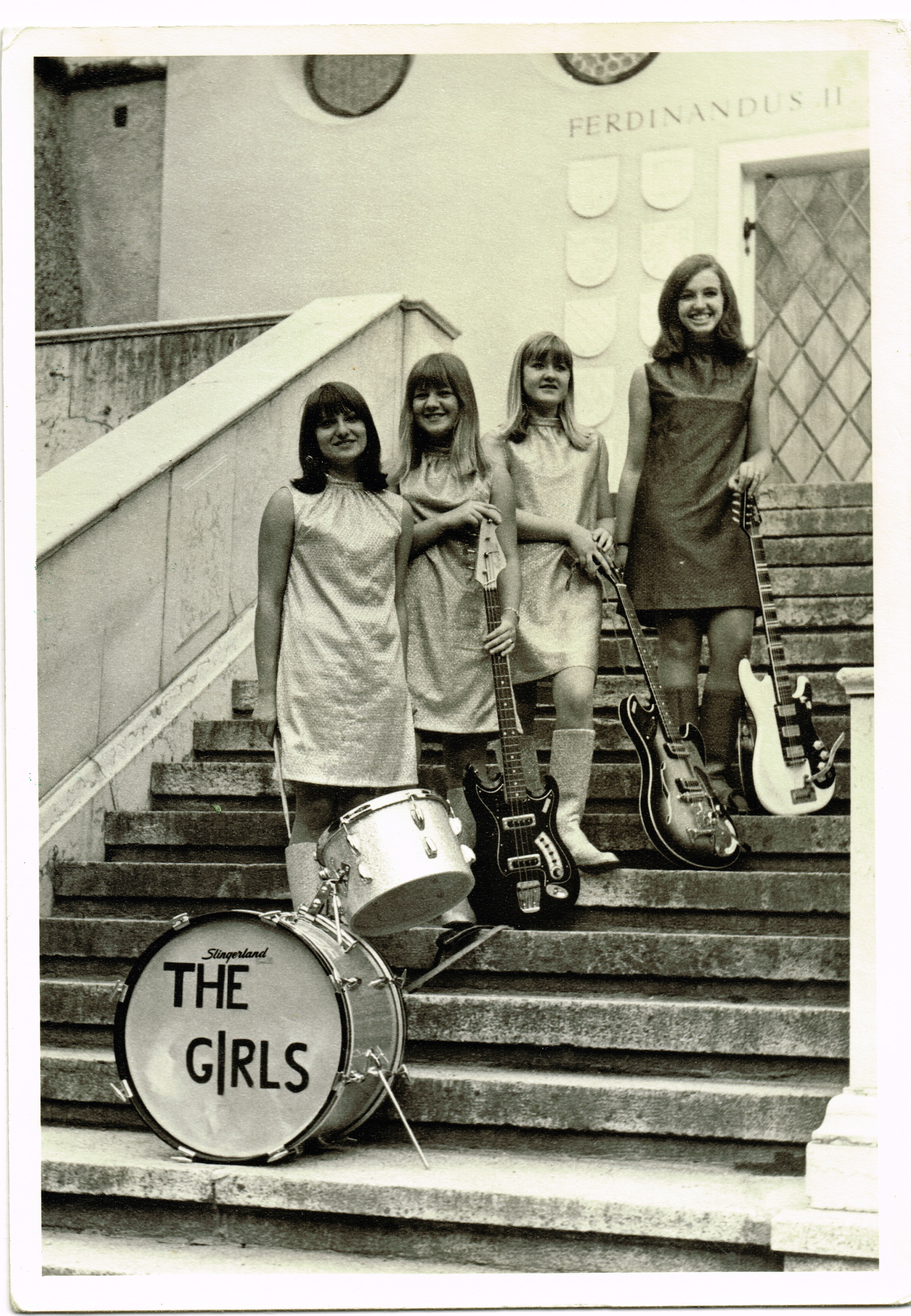 Die Formation "The Girls" war in den 1960ern die erste All-Girl-Band Westösterreichs.