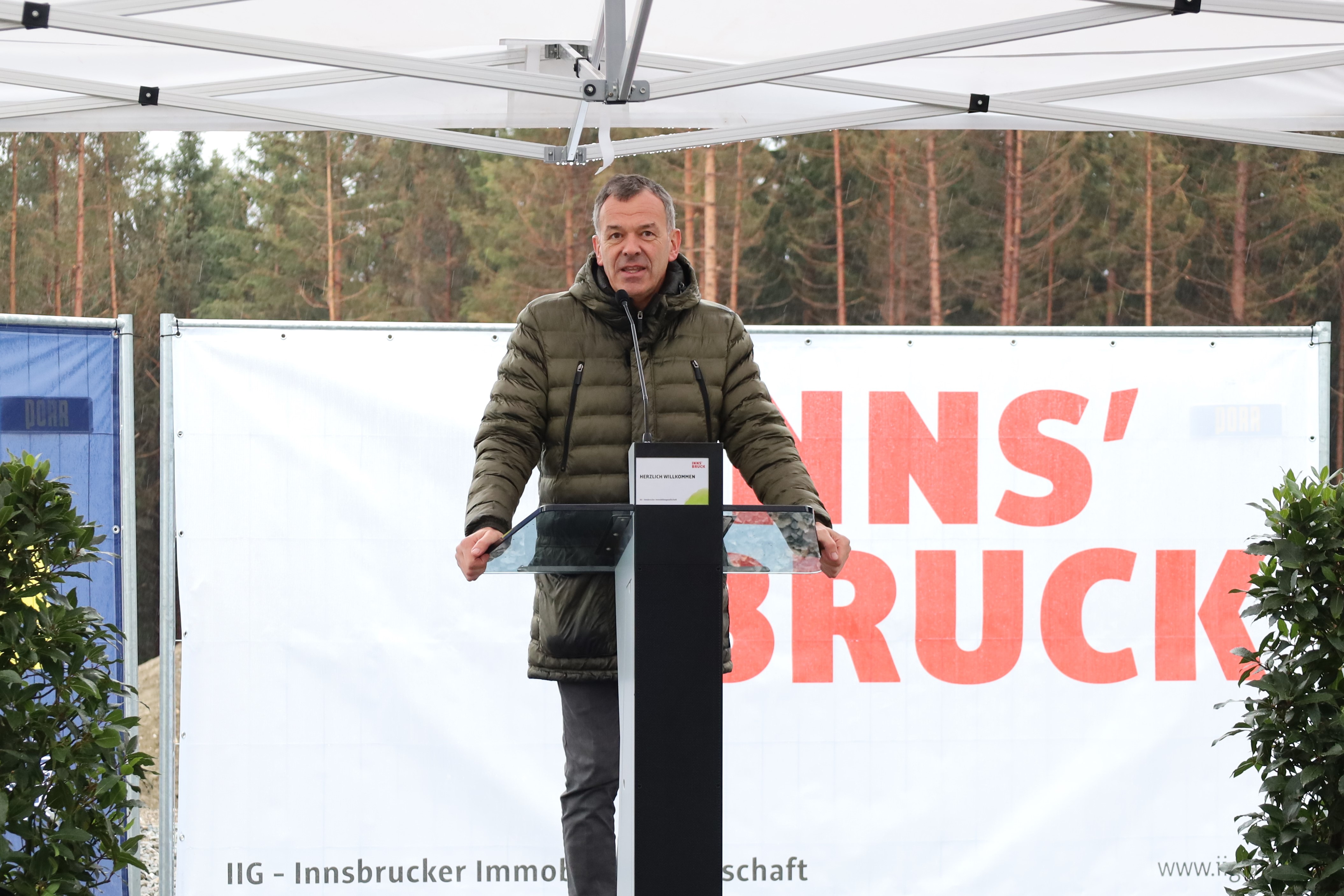 Bürgermeister Georg Willi: „Mit der Wohnanlage Am Bichl III schaffen wir leistbaren und zukunftsfähigen Wohnraum für die Innsbrucker Bevölkerung“