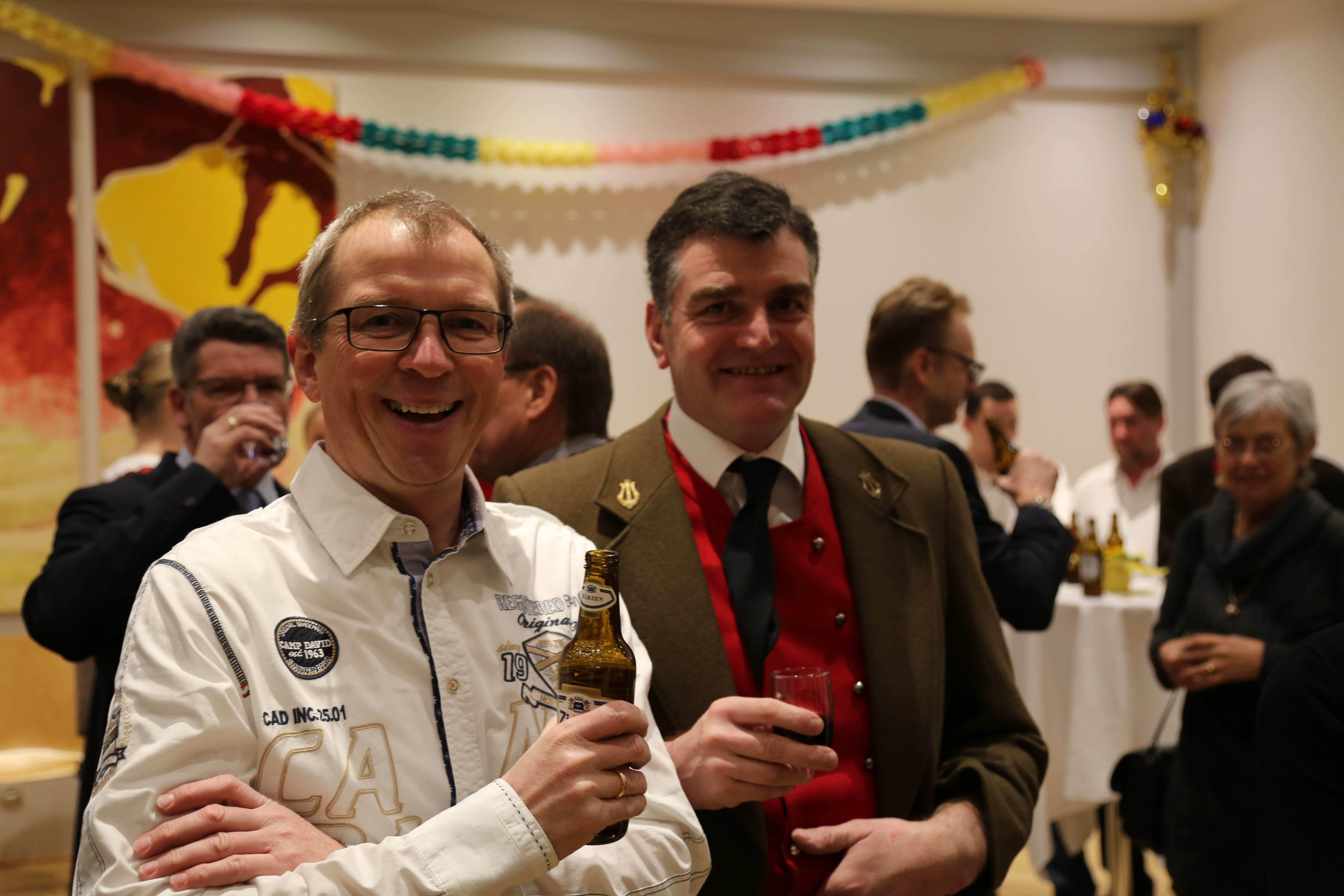 Der Neujahrsempfang der Arbeitsgemeinschaft Amras war ein Stelldichein von zahlreichen Persönlichkeiten der Politik, Wirtschaft und des großen Vereinswesens.