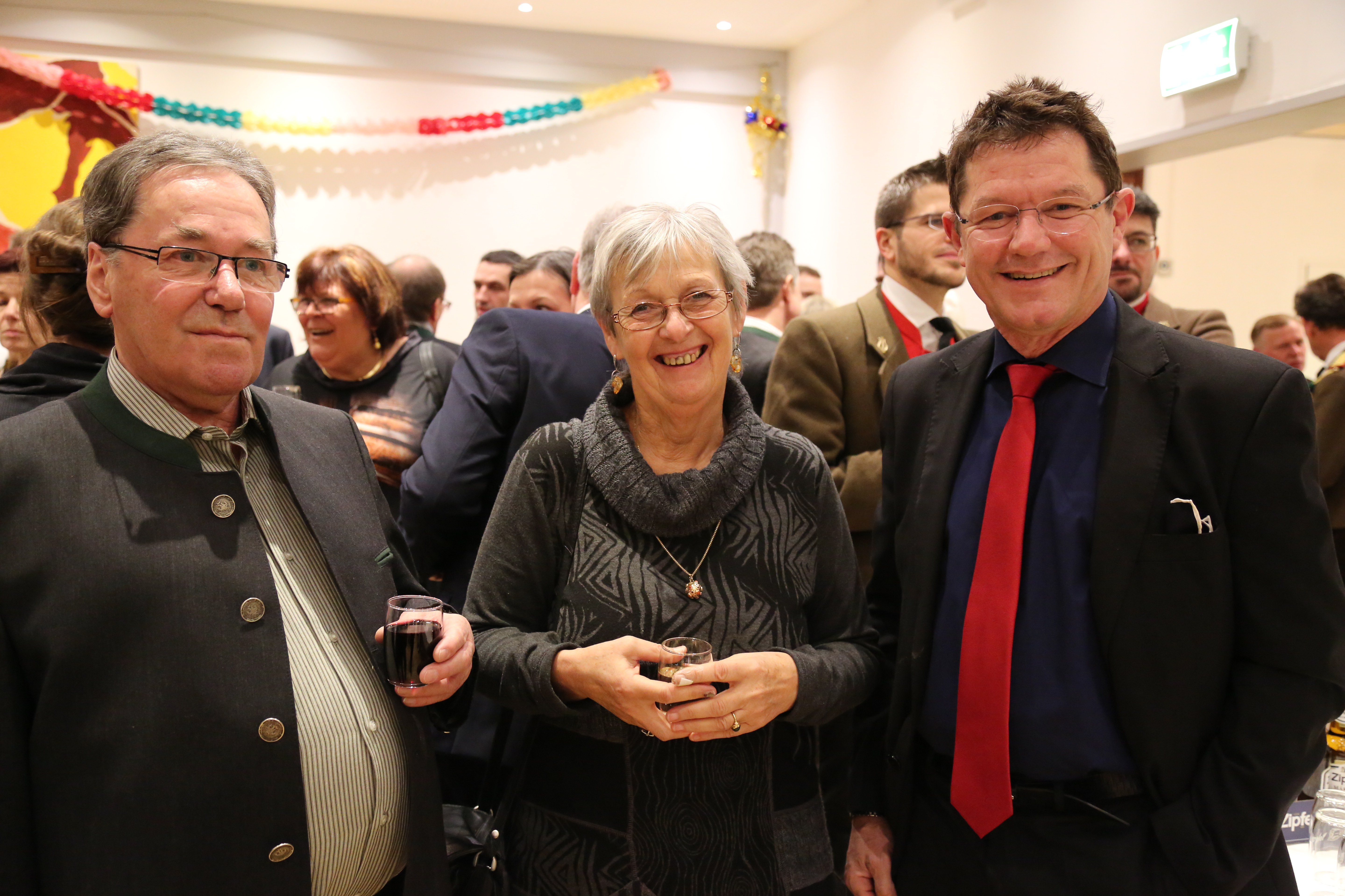 Der Neujahrsempfang der Arbeitsgemeinschaft Amras war ein Stelldichein von zahlreichen Persönlichkeiten der Politik, Wirtschaft und des großen Vereinswesens.