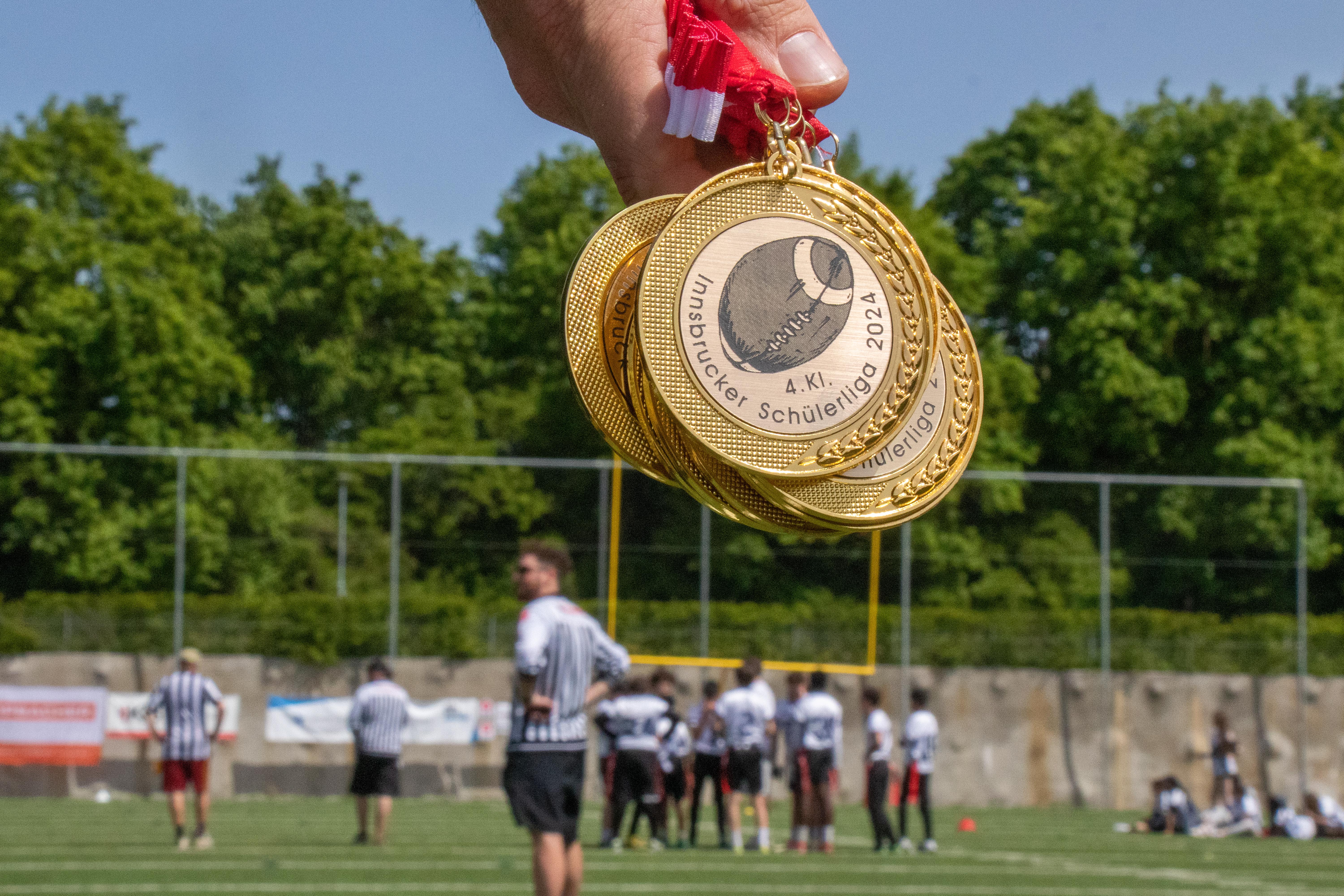 Am Ende des Turniertages erhielten alle Teilnehmenden als Andenken eine Medaille.