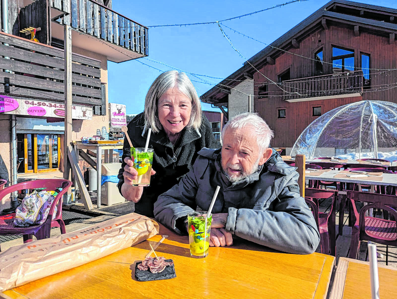 Das Ehepaar Bonnichon ist nach 60 Jahren noch immer vereint.