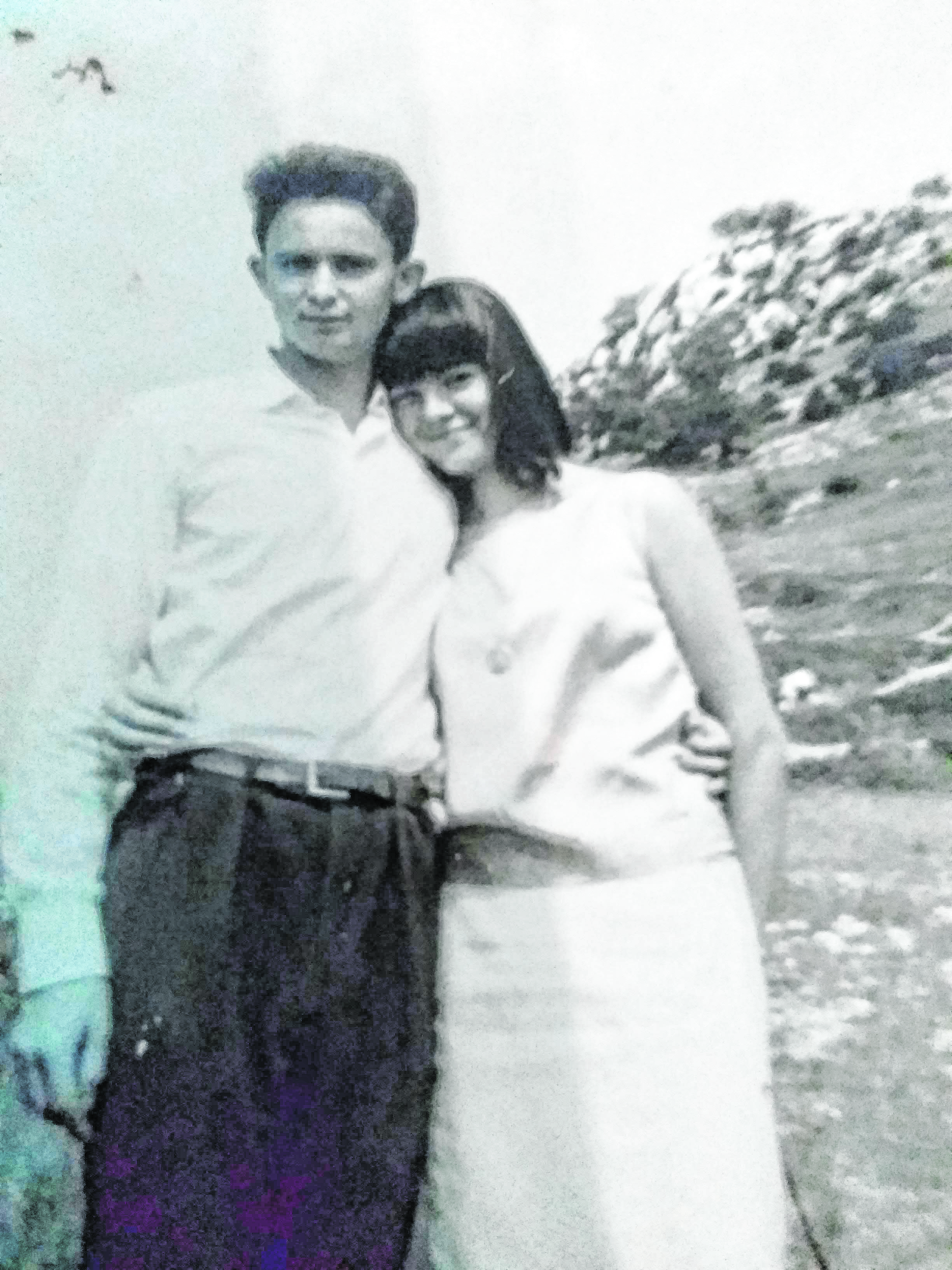 Yves und Colette Bonnichon in jungen Jahren.