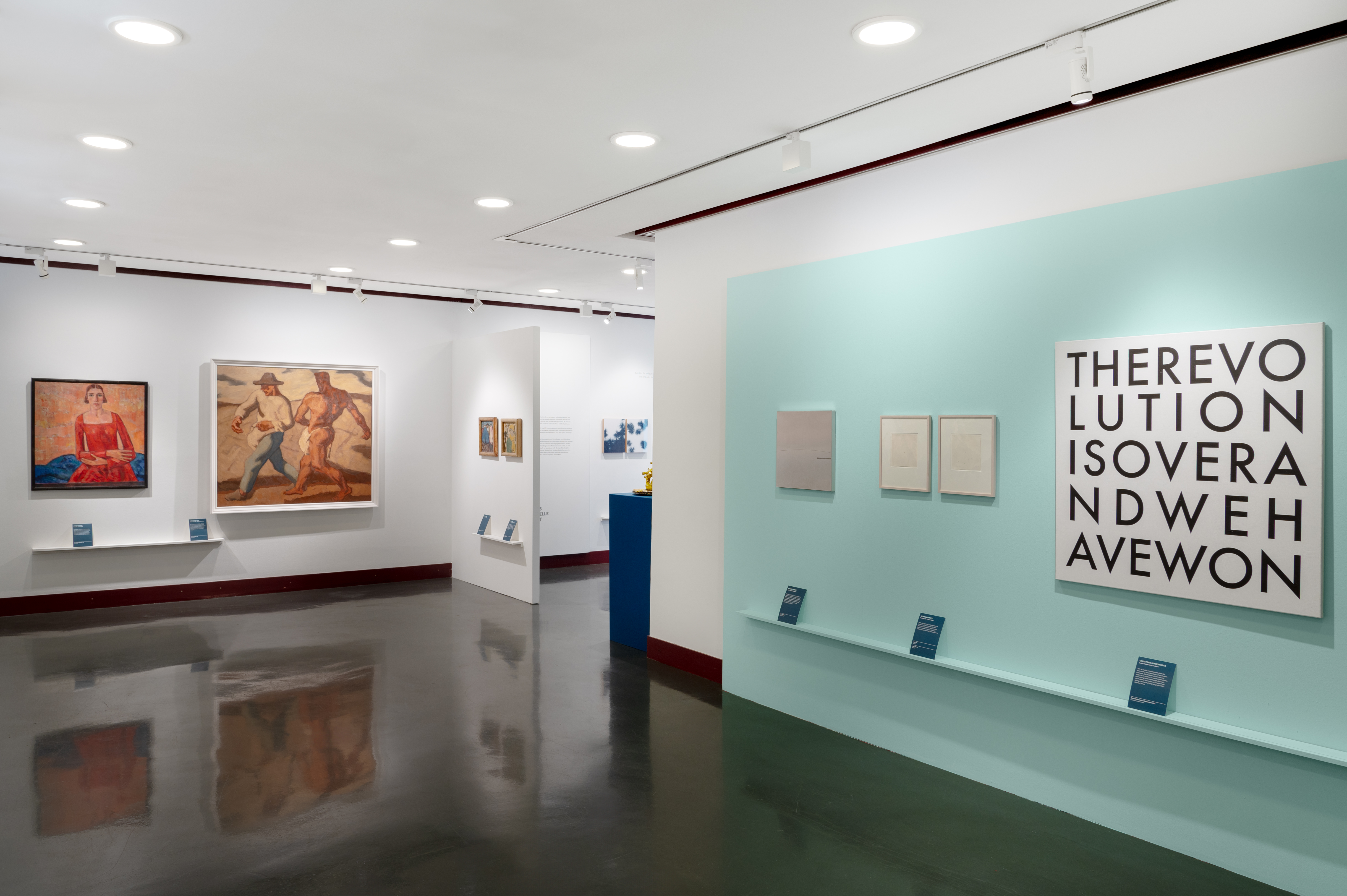 Die Sammlung umfasst auch Werke moderner Tiroler Kunst.