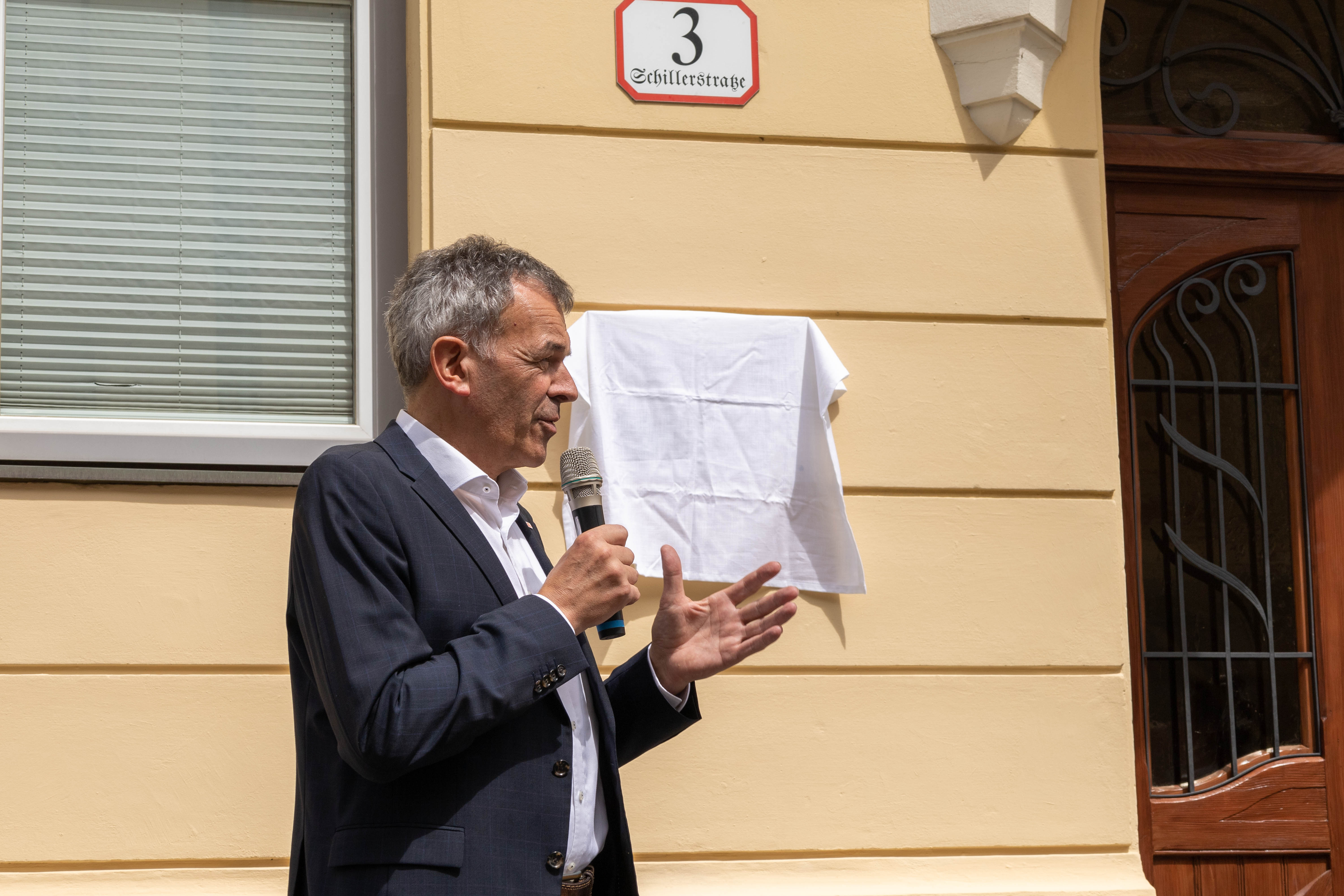 Vizebürgermeister Georg Willi würdigte den Mut, den Robert Bernardis im Einsatz für das Ende des NS-Regimes bewies.