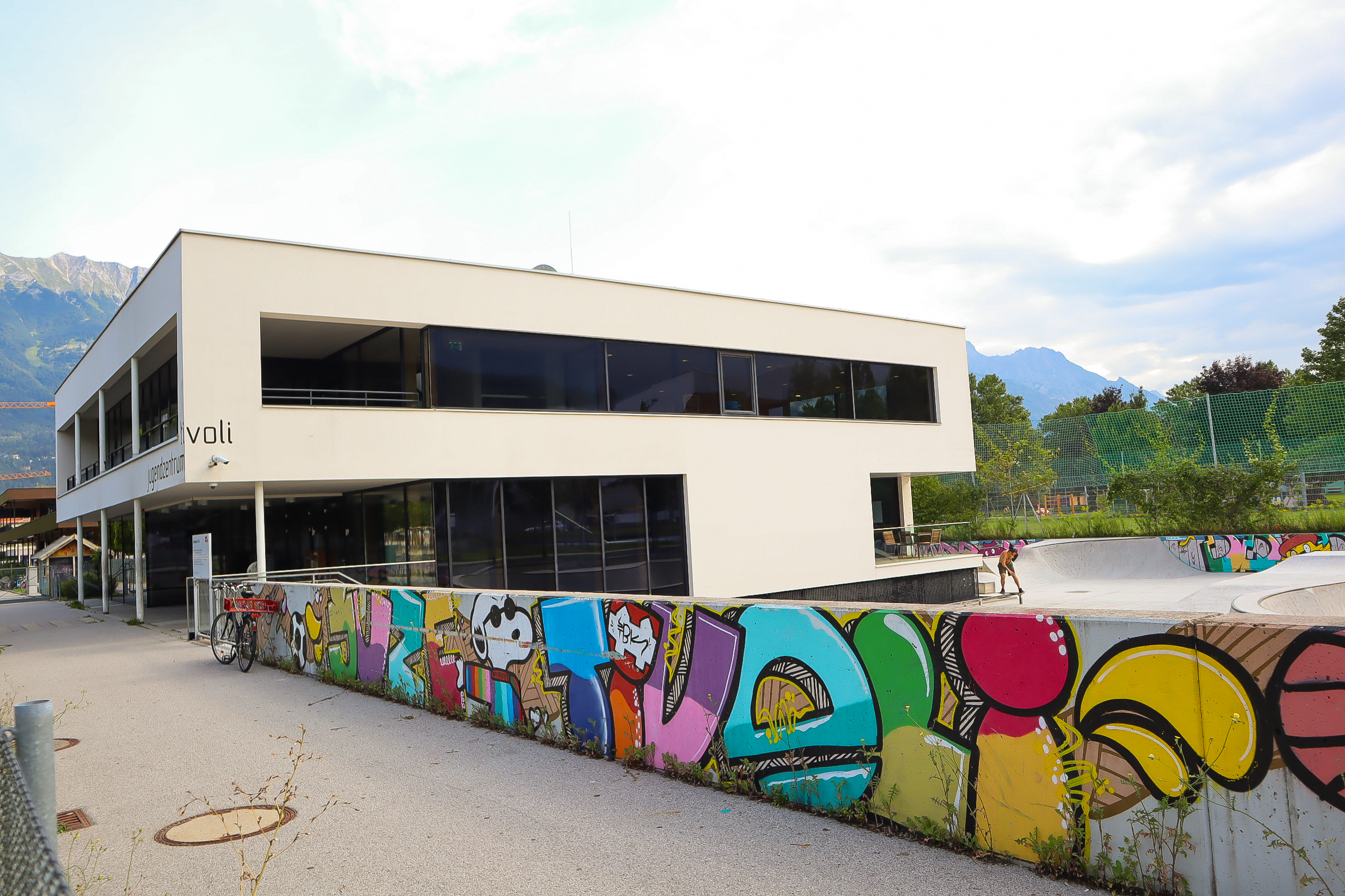 Das Jugendzentrum Tivoli in der Olympiastraße hat im August wieder geöffnet.