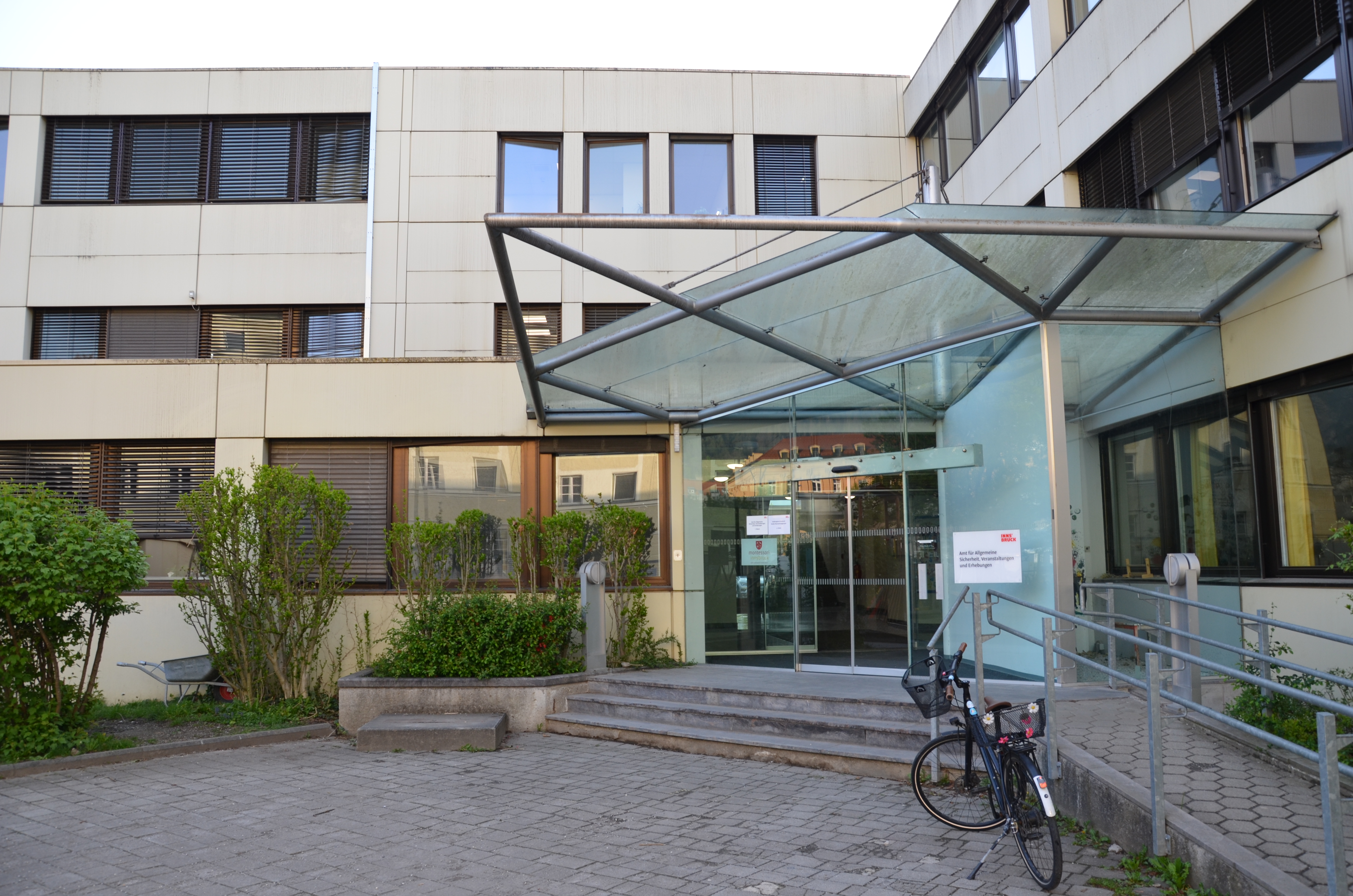 Das neue Hauptquartier der MÜG
in der Schlachthofgasse.