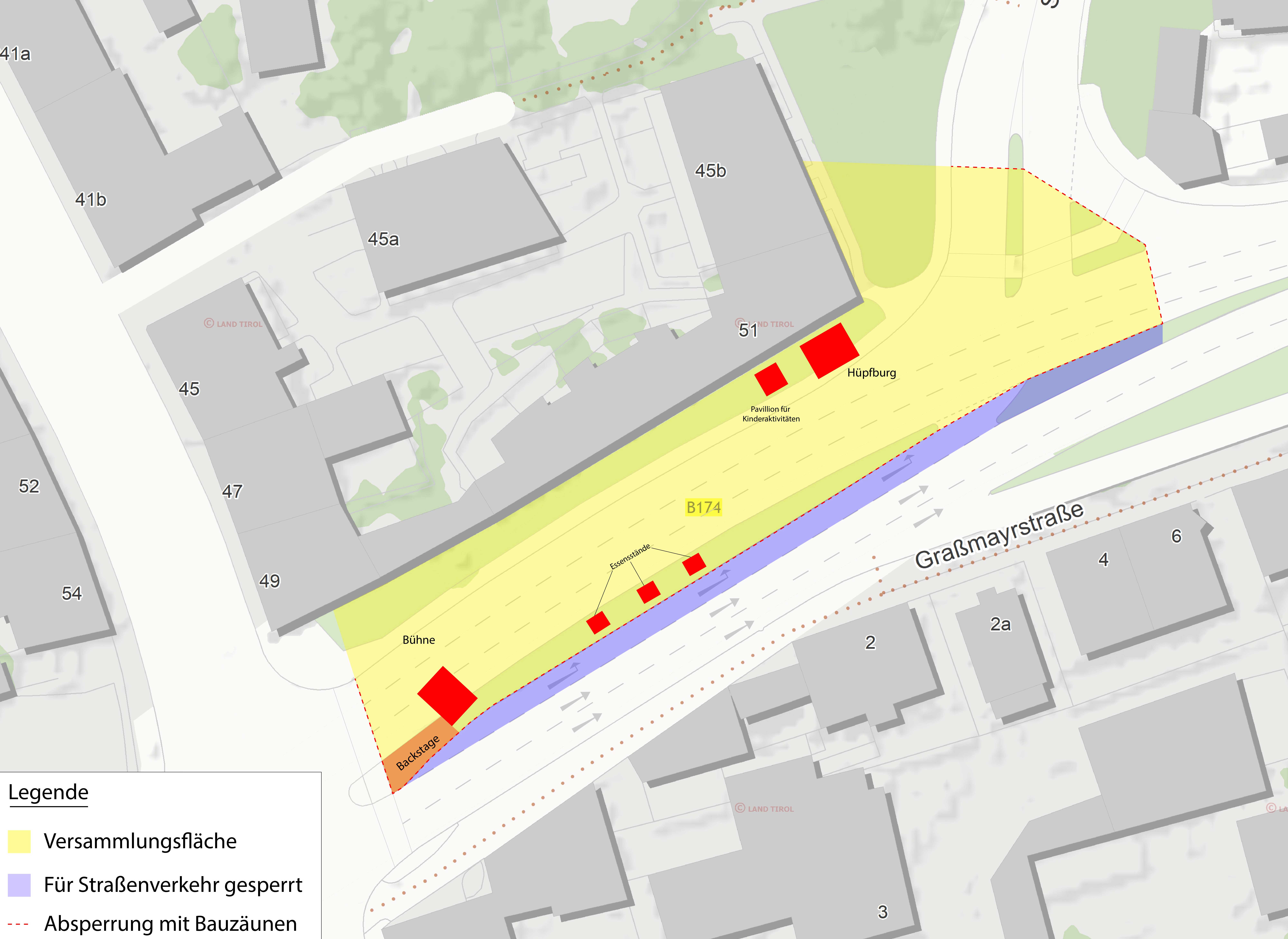 Verkehrsbehinderungen bei der Grassmayr-Kreuzung am Freitag, 27. September 2024 zwischen 13.30 und 18.30 Uhr.