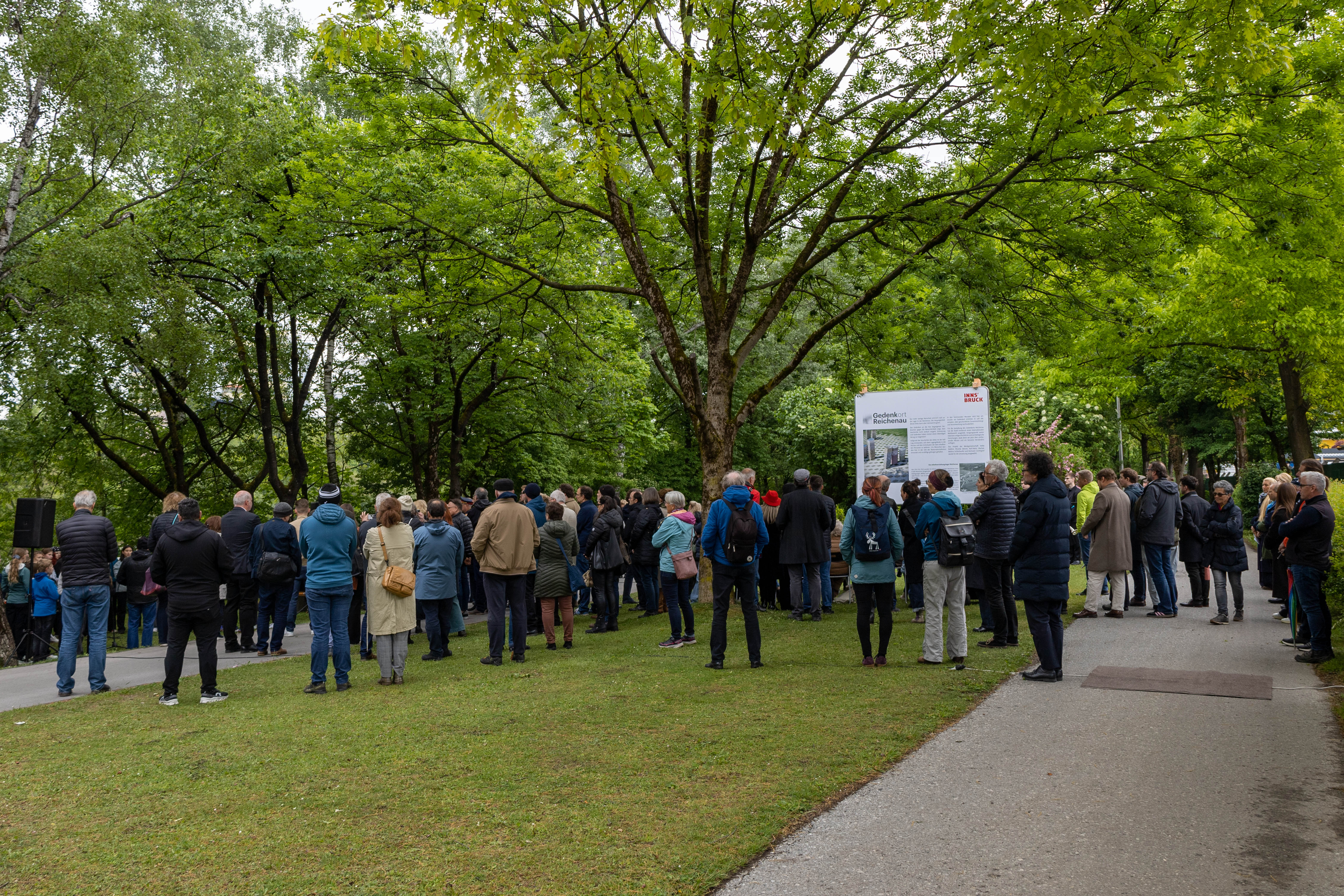 Am 8. Mai fand der Festakt zur Umsetzung des Gedenkortes Reichenau am künftigen Standort der Gedenkstätte statt.