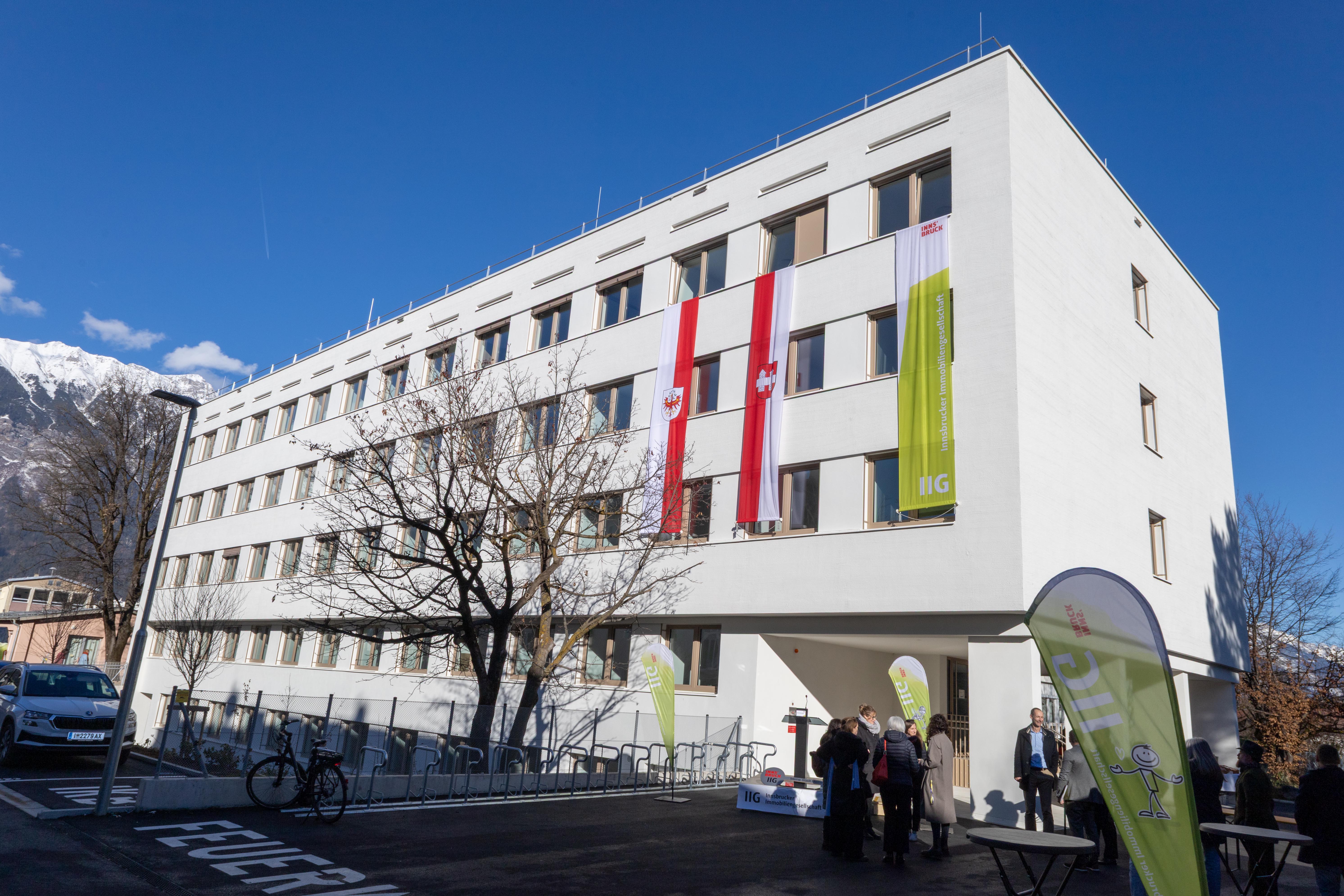 Die Einrichtung am Domanigweg dient als neuer Ankerpunkt für soziale Unterstützung in Innsbruck.