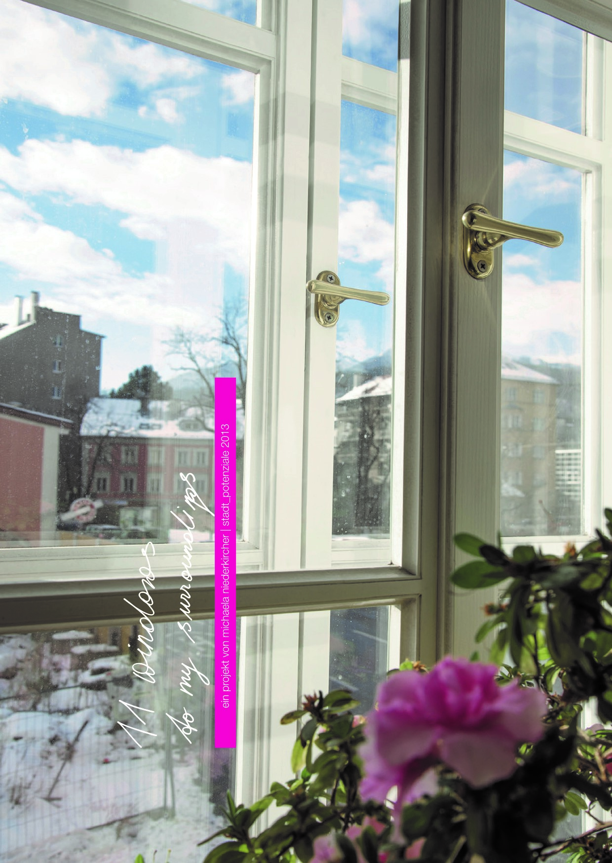 „11 Windows to my Surroundings“ – Kunstprojekt von Michaela Niederkircher an IVB-Haltestellen.