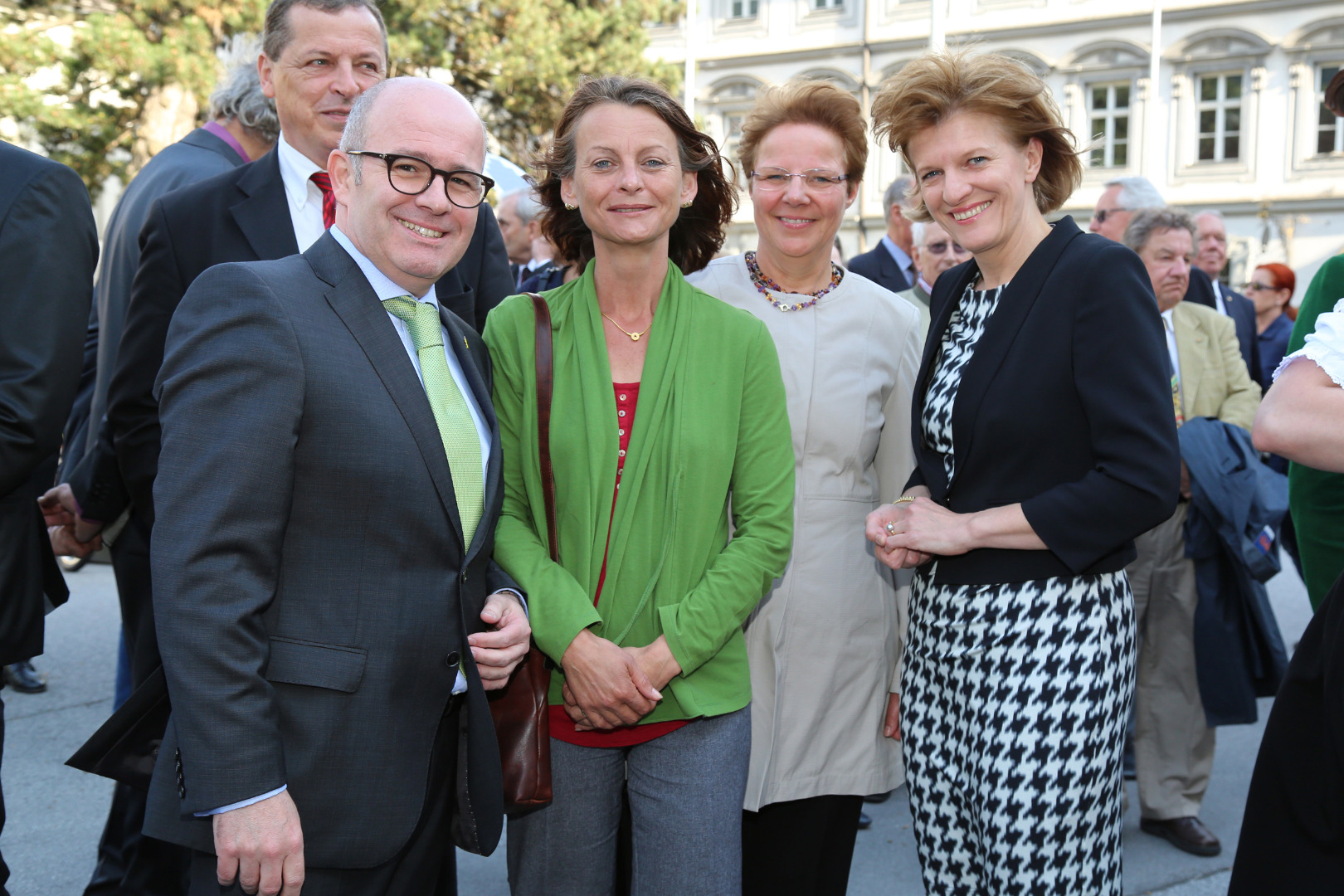 Landesüblicher Empfang bei der Kaiserlichen Hofburg anlässlich der Verleihung des Kaiser-Maximilian-Preises 2015 an Mercedes Bresso