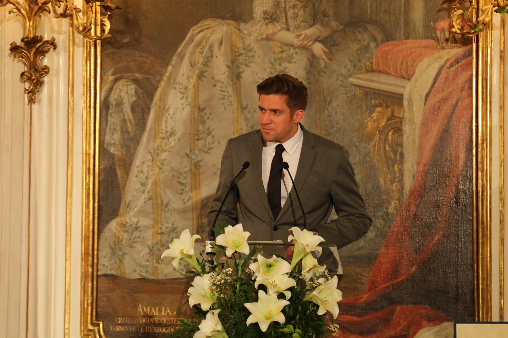 Moderator Thomas Saurer