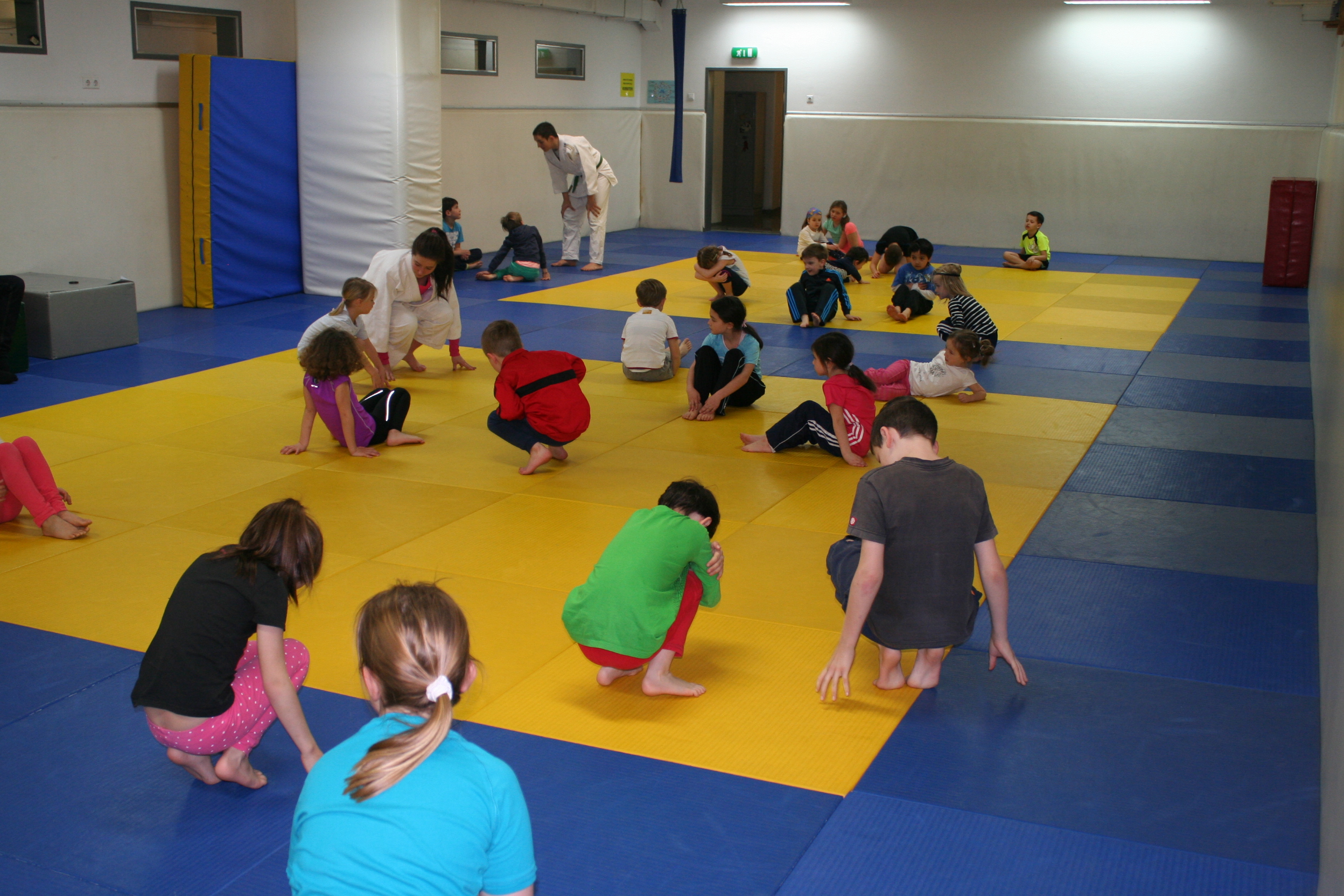 Vizebürgermeister und Jugendreferent Christoph Kaufmann besuchte das Judozentrum Innsbruck im Rahmen des Osterferienzug 2016. Kinder im Alter von 5 - 12 Jahren lernen in einem Schnuppertraining das richtige Fallen und einfache Elemente der Selbstverteidigung durch Judo.