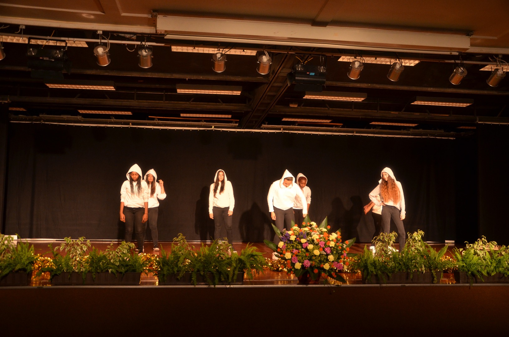 HIP HOP-Tänzerinnen der NMS Hötting West