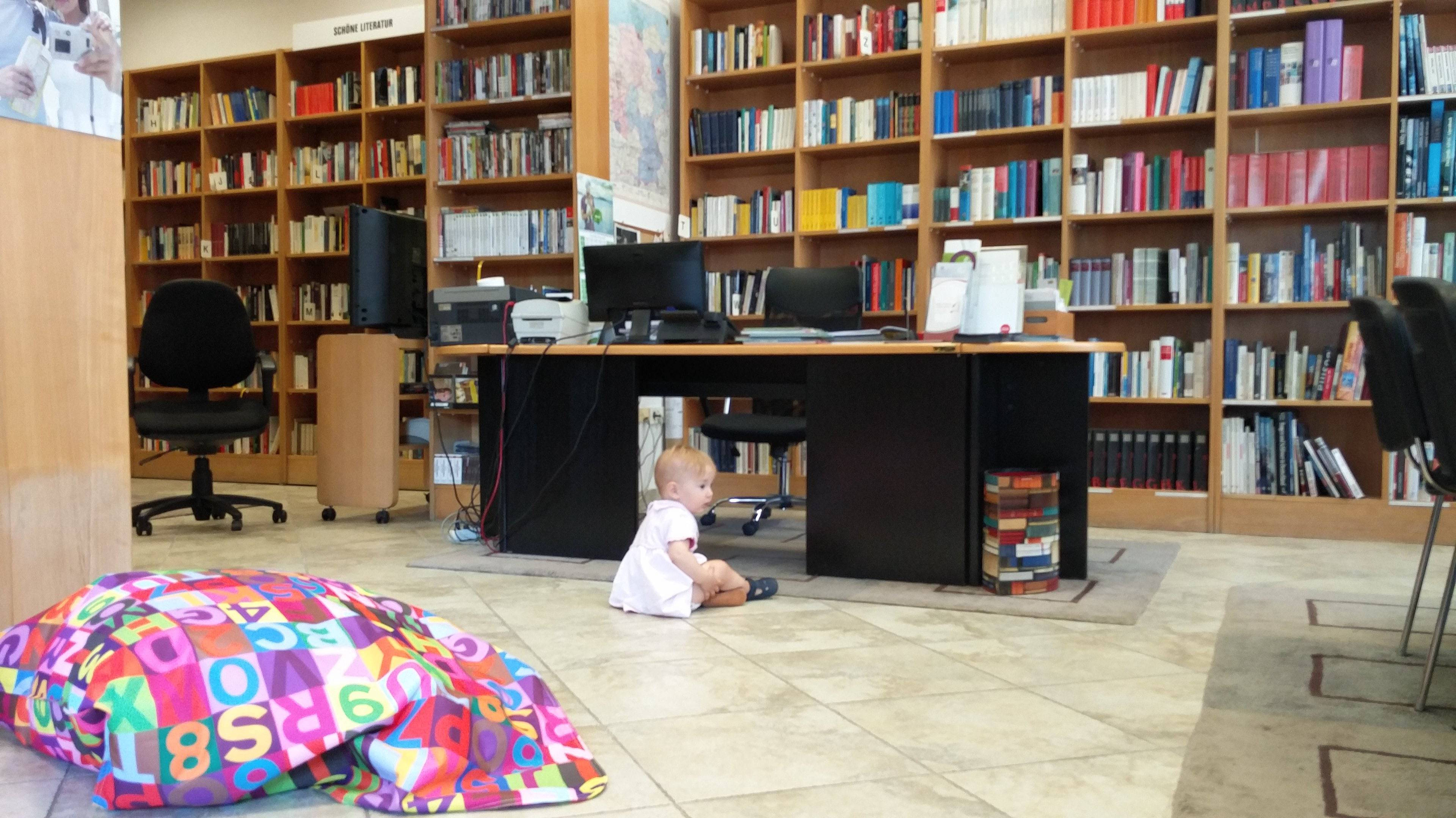 Die Stadtbücherei in Sarajevo