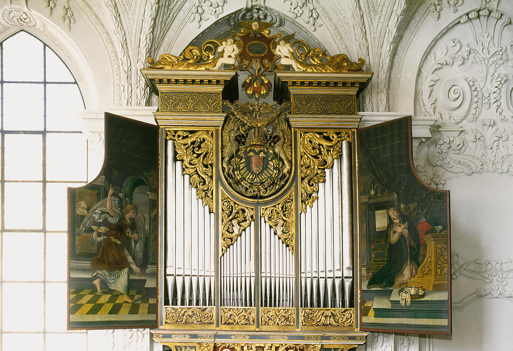 Der dritte Ausscheidungsdurchgang und das Preisträgerkonzert des Hofhaimer-Wettbewerbes werden an der Ebert Orgel veranstaltet. Stadt Innsbruck
