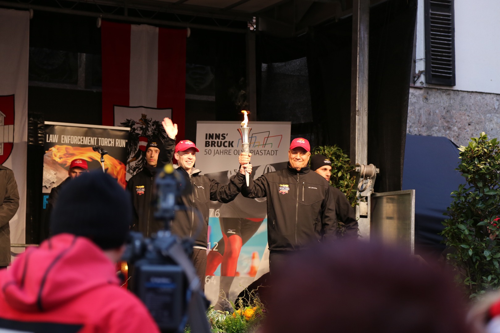 "Flamme der Hoffnung": Impressionen des Fackellaufs in Innsbruck zu den Special Olympics World Winter Games 2017