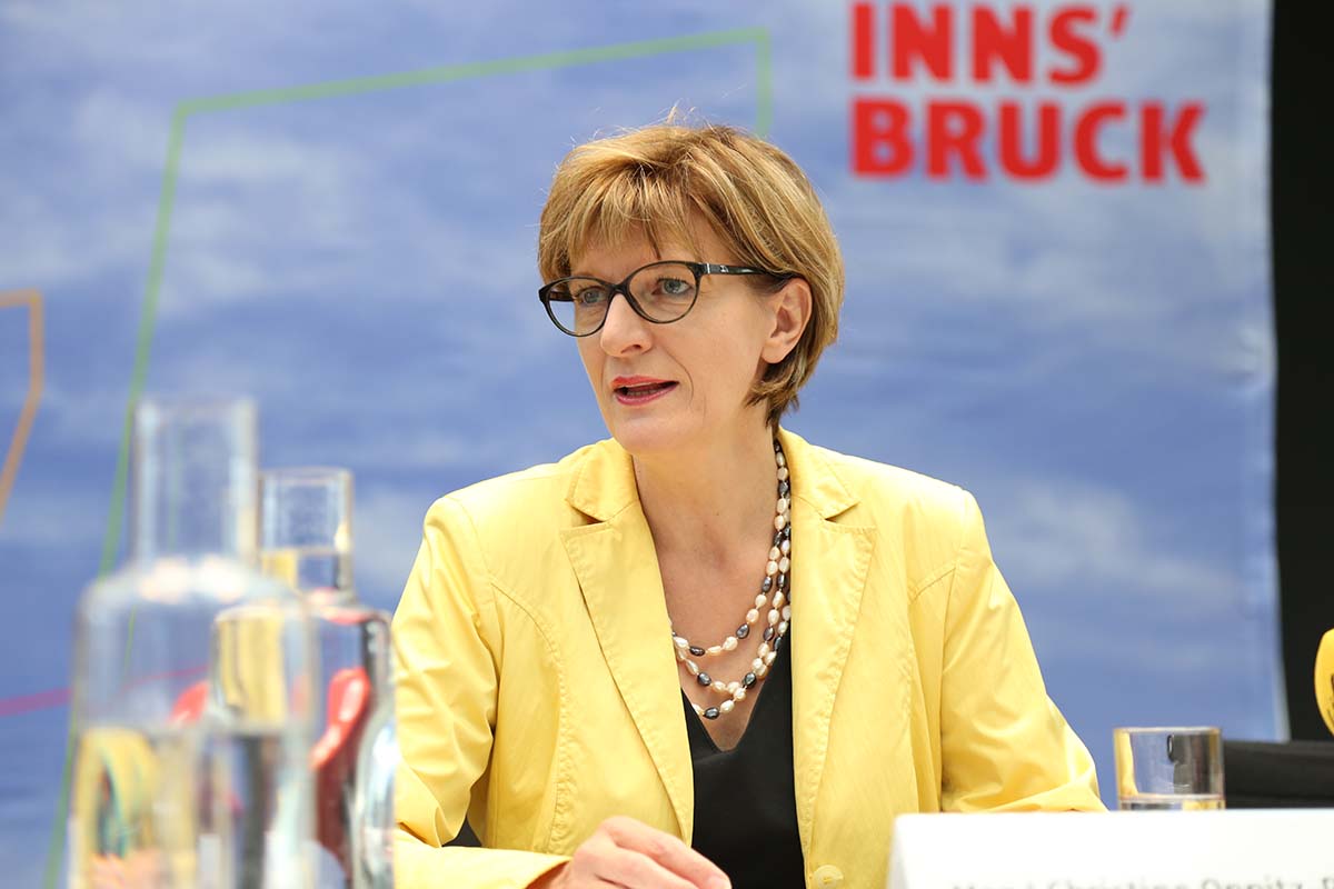 Bürgermeisterin Christine Oppitz-Plörer