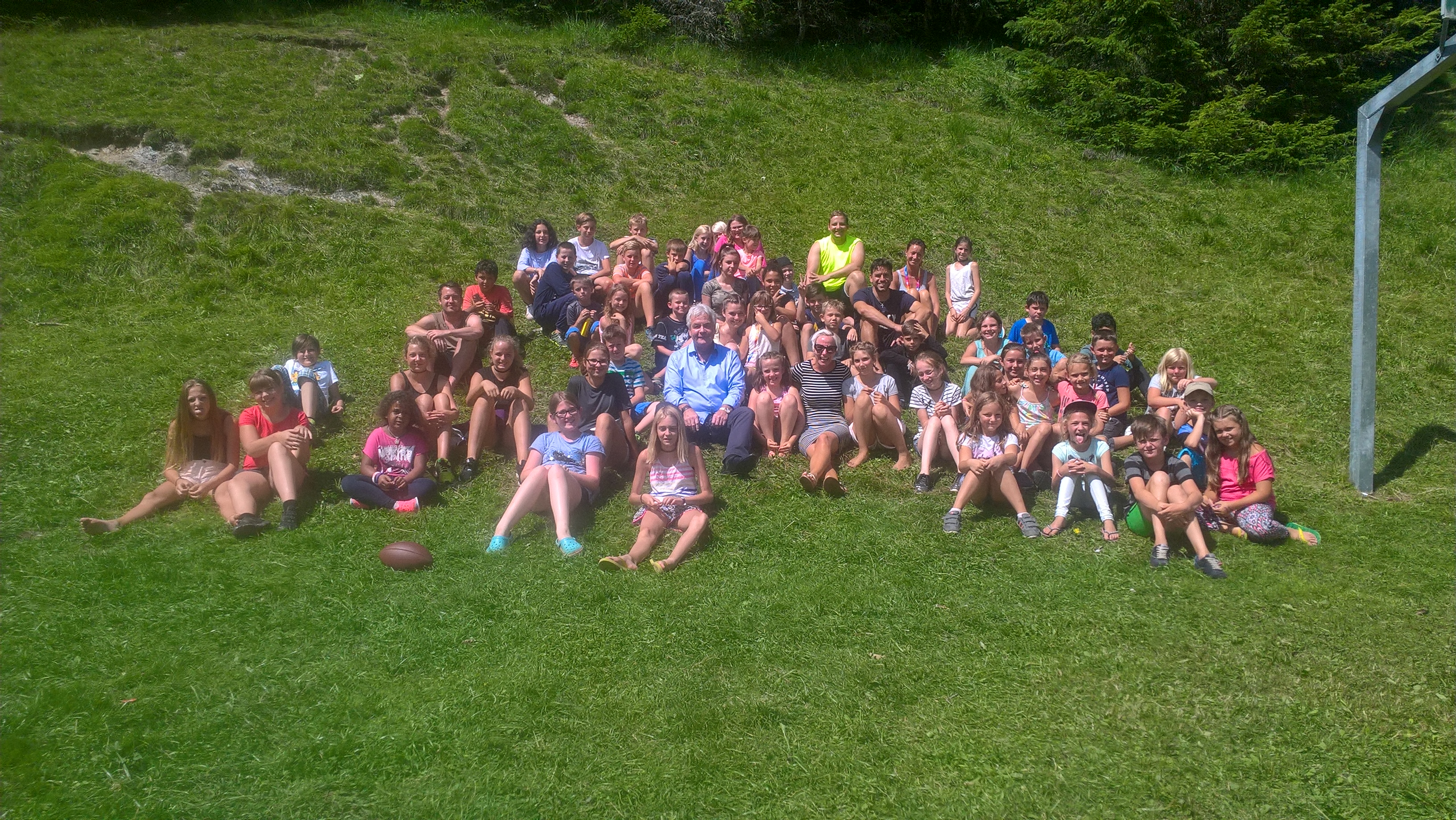 Stadtrat Ernst Pechlaner besuchte die Kinder im Ferienlager Wildmoos ebenfalls.