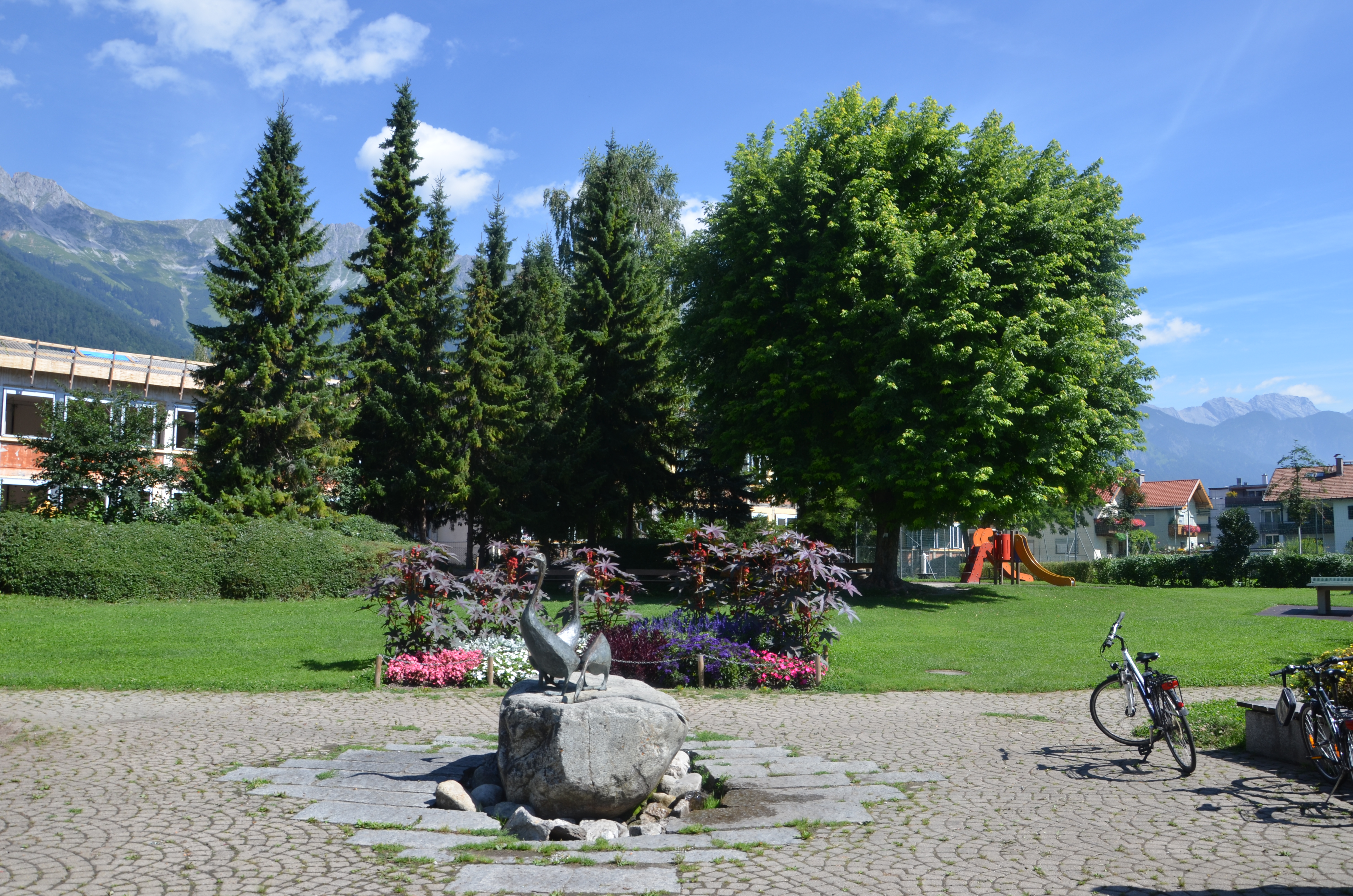 Der Gänsepark wird neu gestaltet.